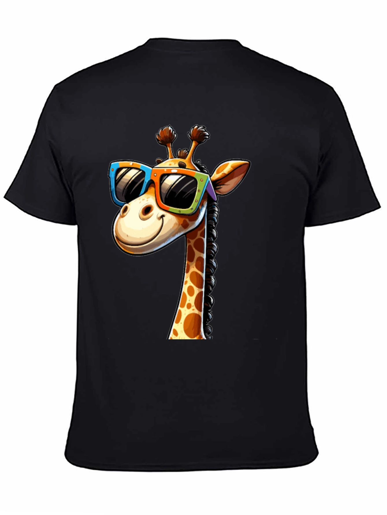 Cool Giraffe Graphic T-Shirt