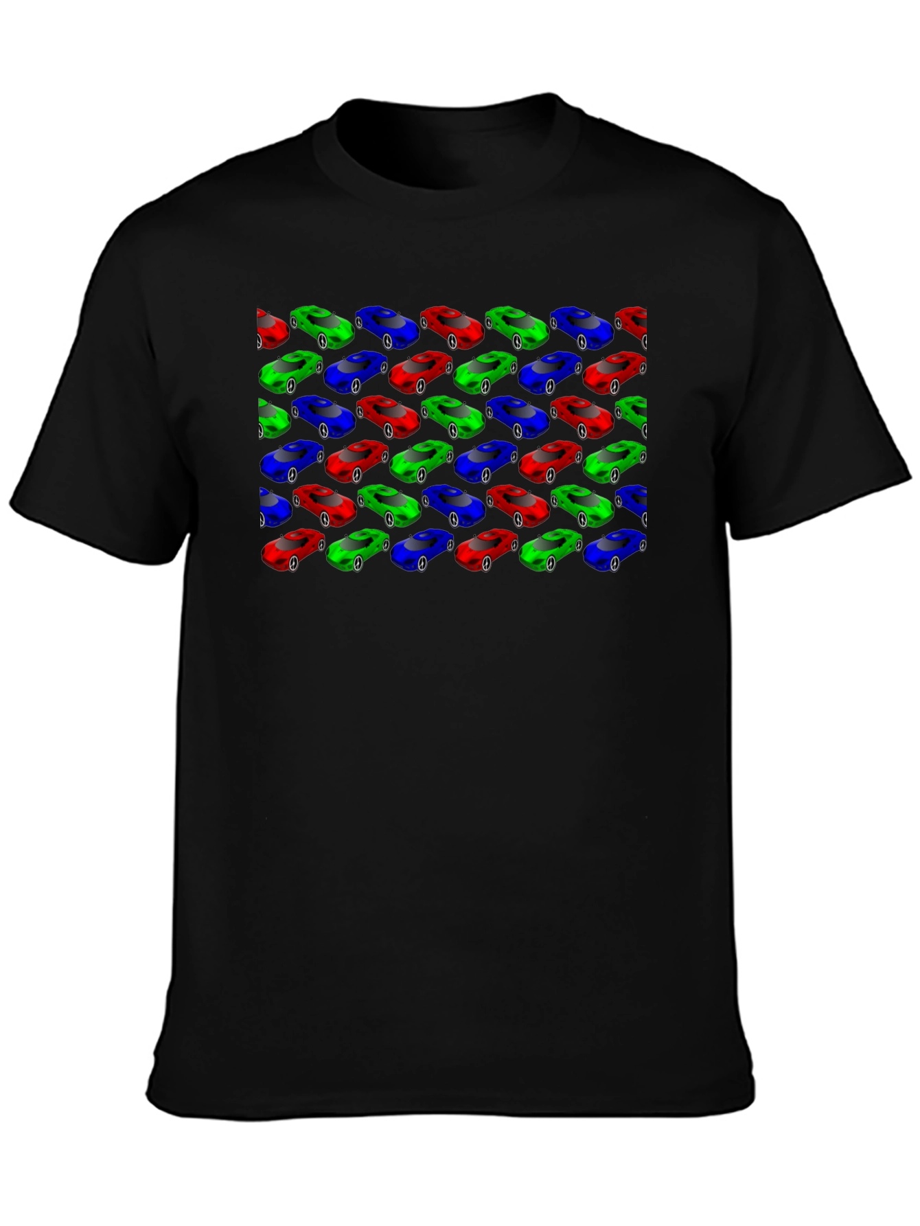 Cars Pattern T-Shirt: Unique Design Comfortable Fit