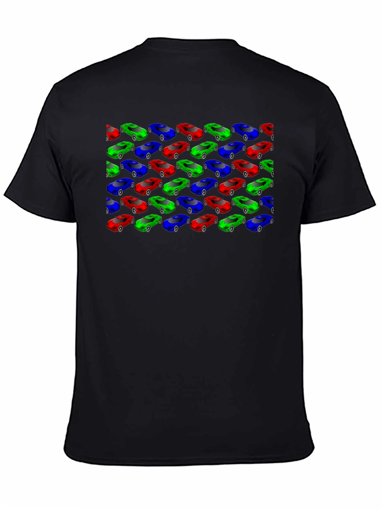Cars Pattern T-Shirt: Unique Design Comfortable Fit