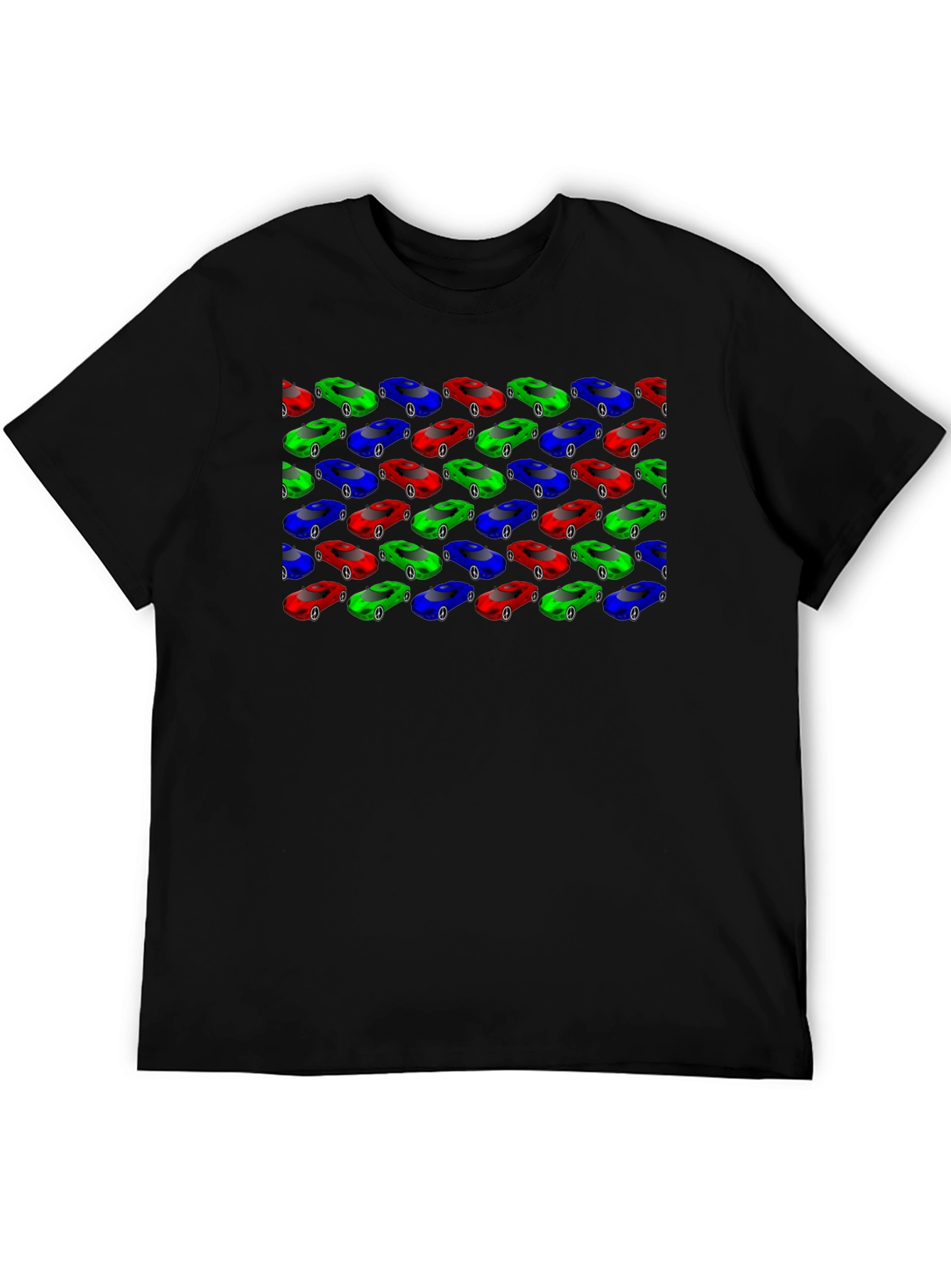 Cars Pattern T-Shirt: Unique Design Comfortable Fit