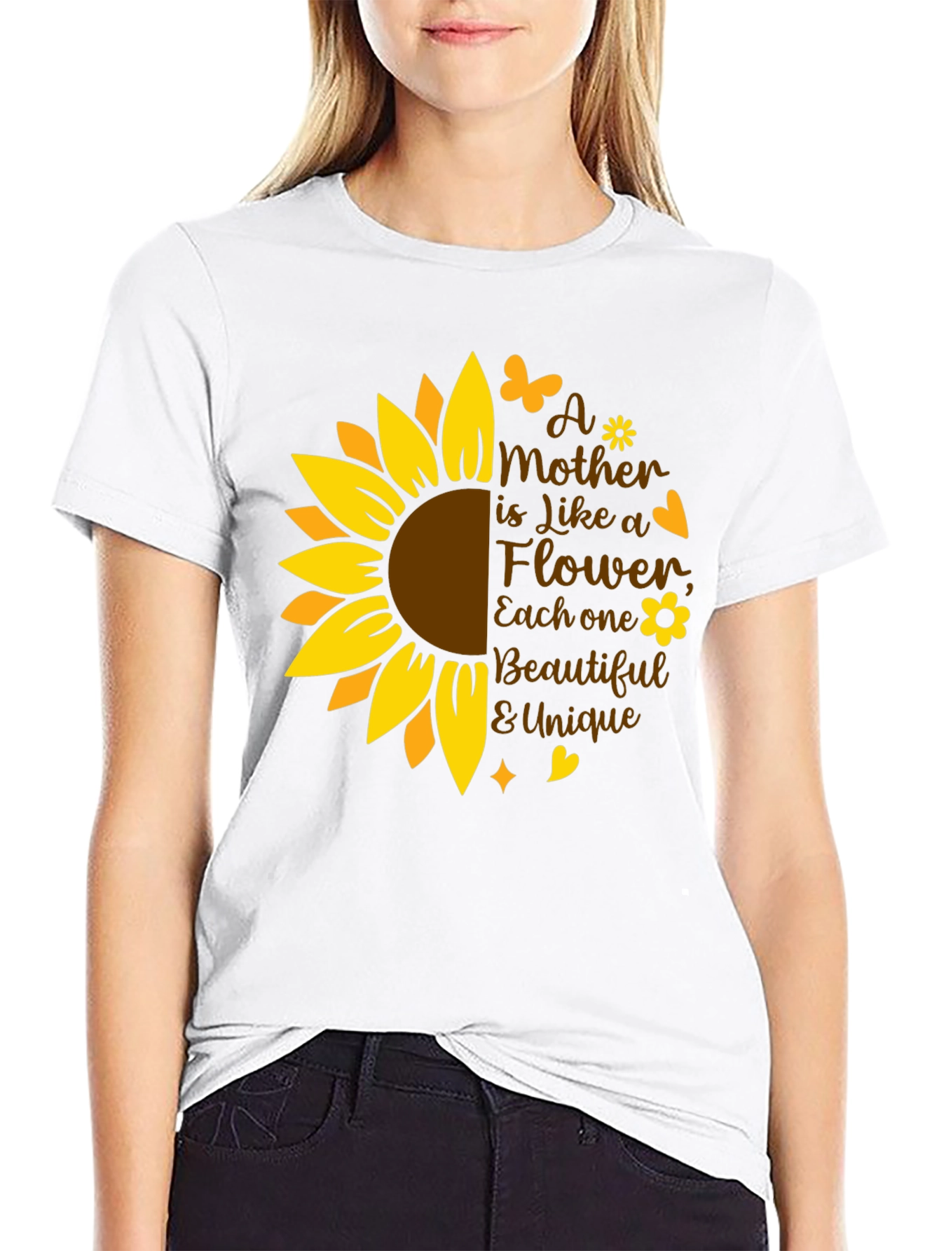 Sunflower Mothers Day Graphic Tee
