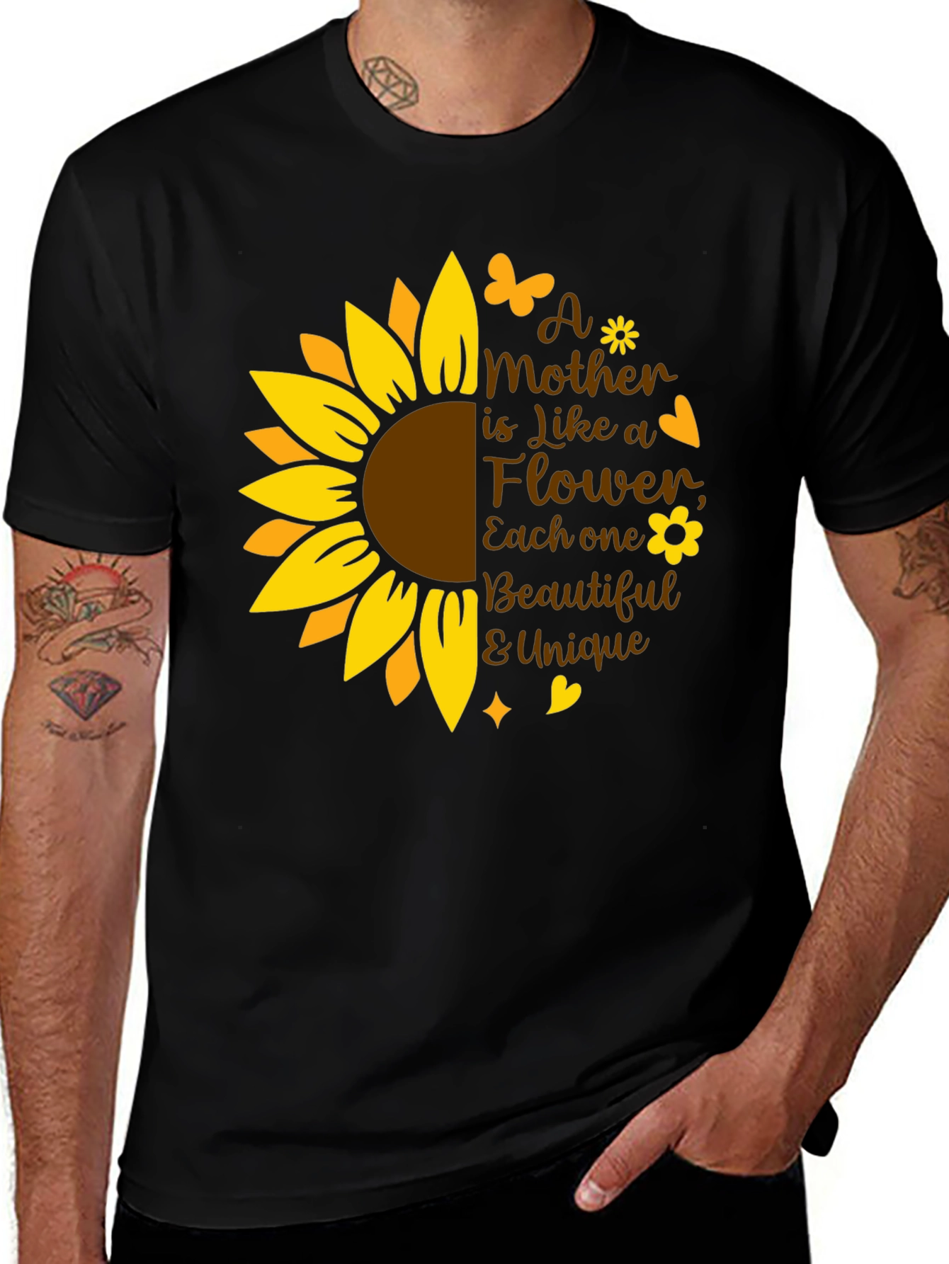 Sunflower Mothers Day Graphic Tee