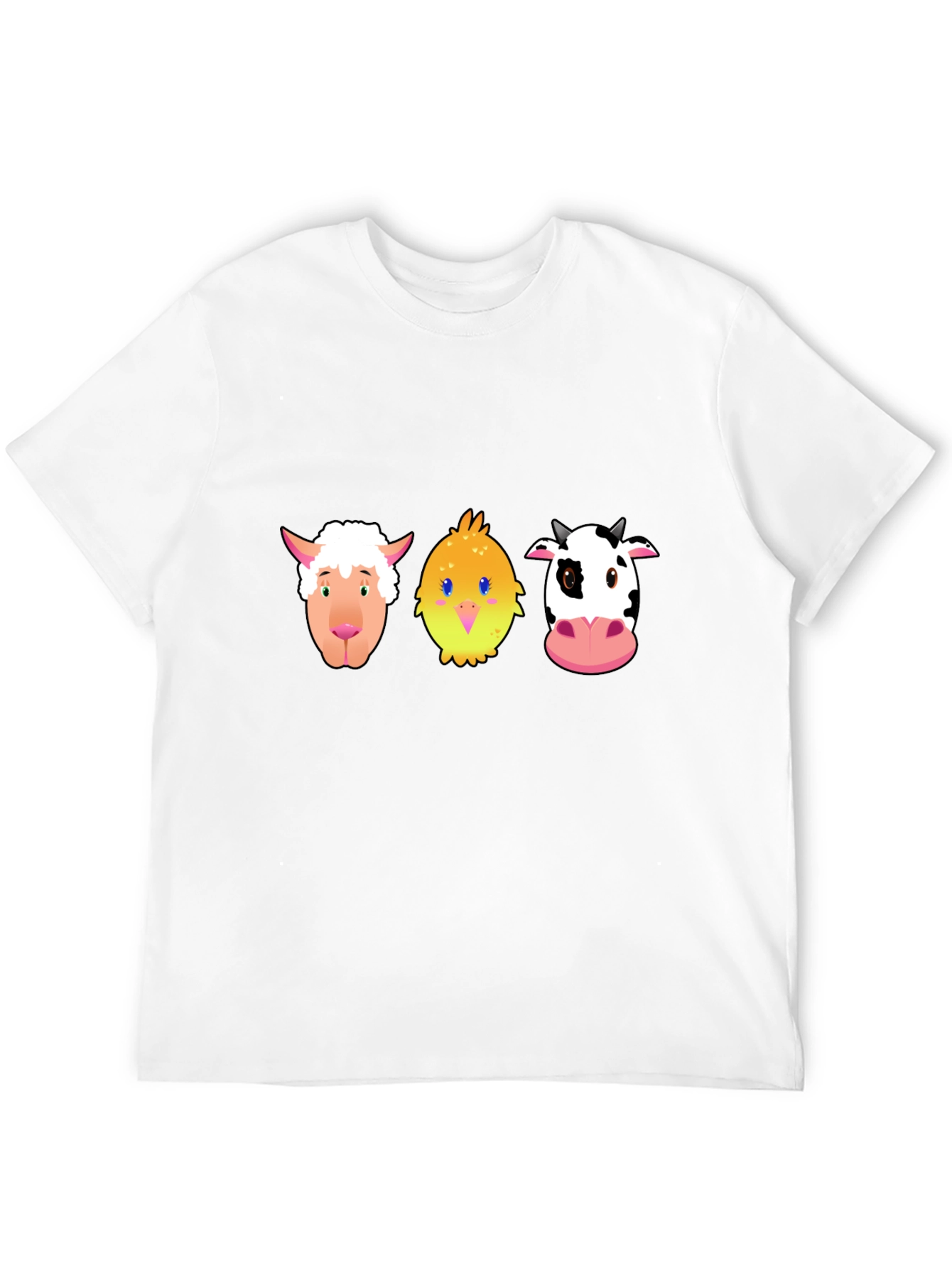 Cartoon Farm Animal T-Shirt