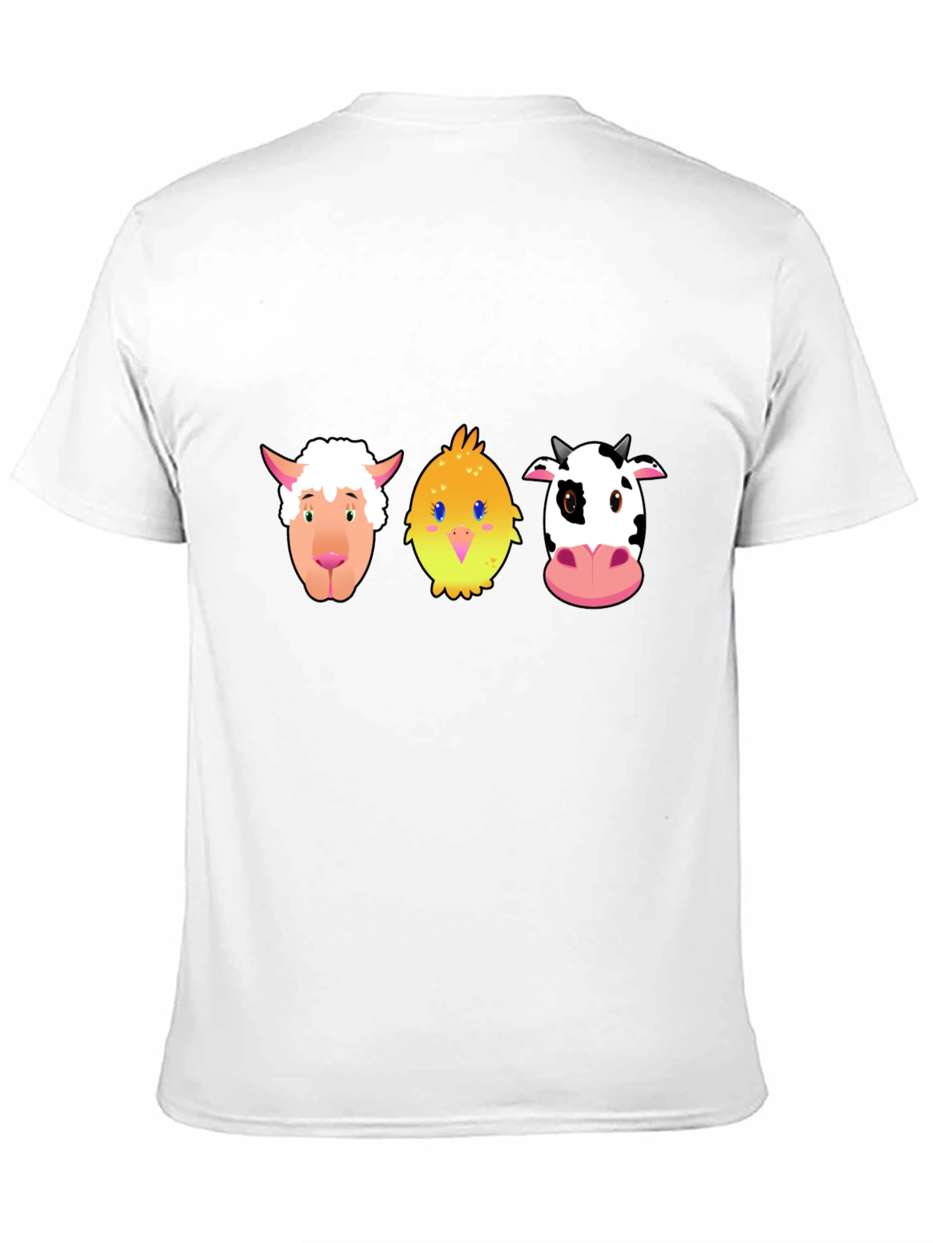 Cartoon Farm Animal T-Shirt