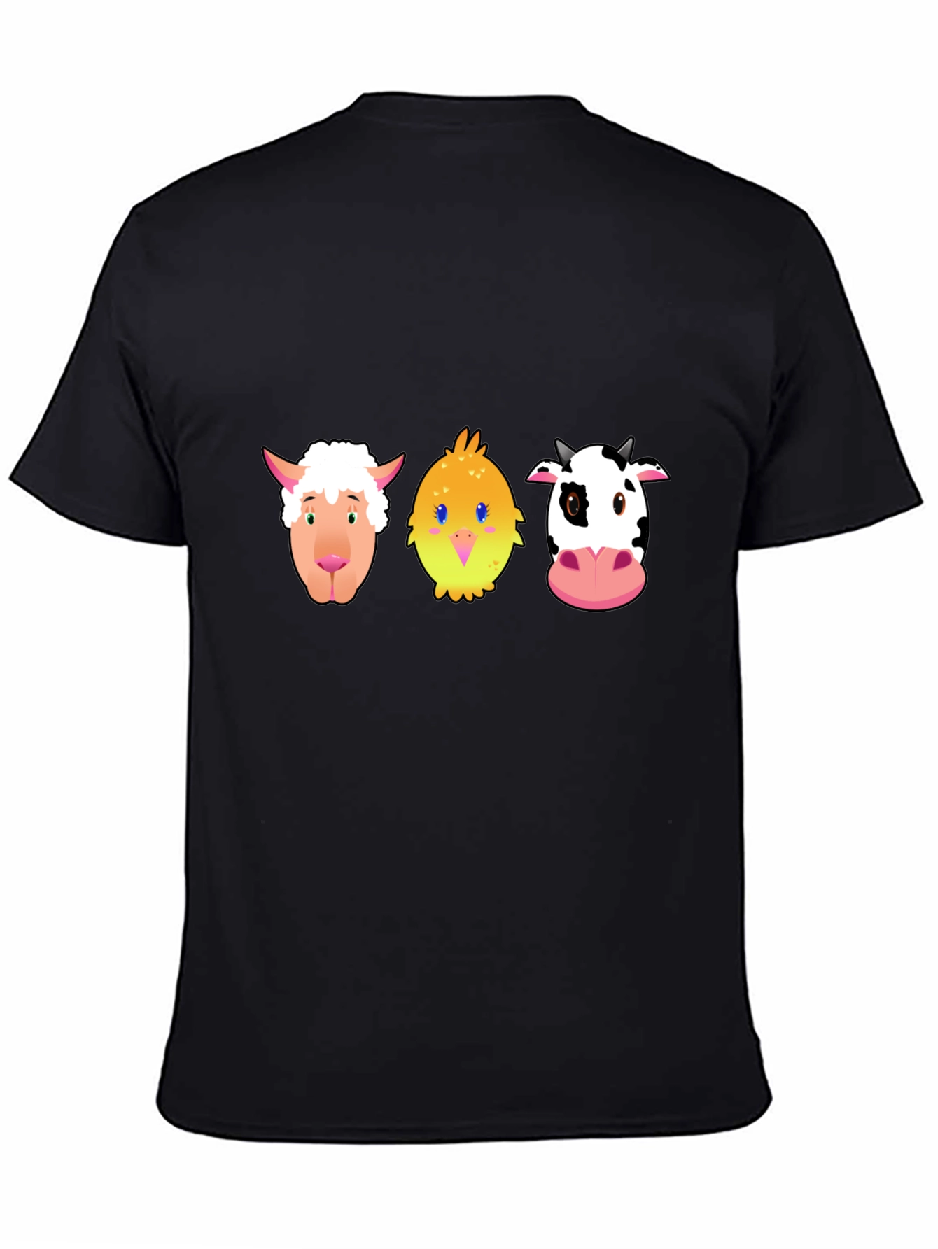 Cartoon Farm Animal T-Shirt