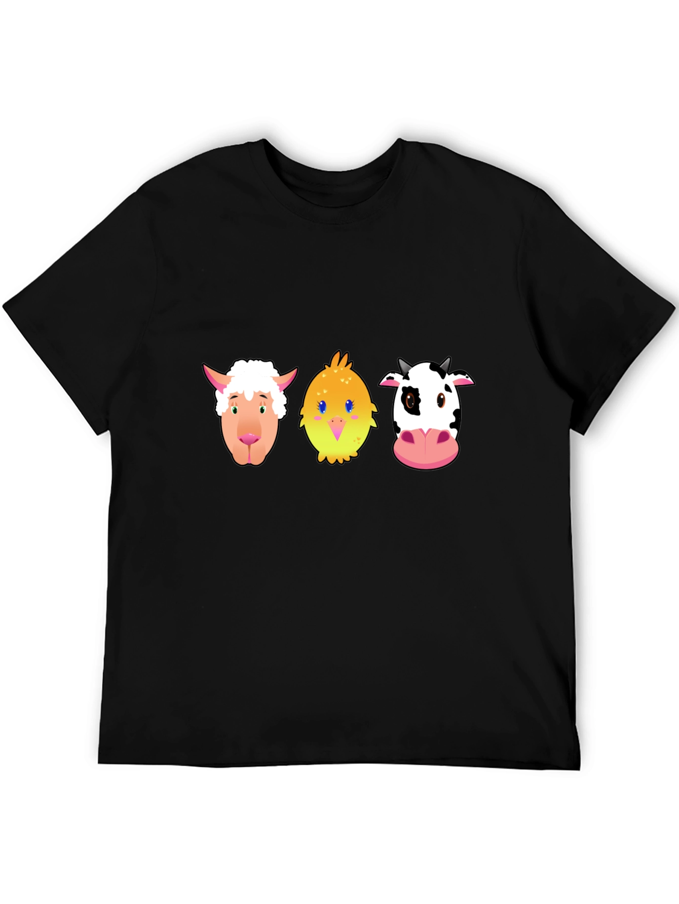 Cartoon Farm Animal T-Shirt