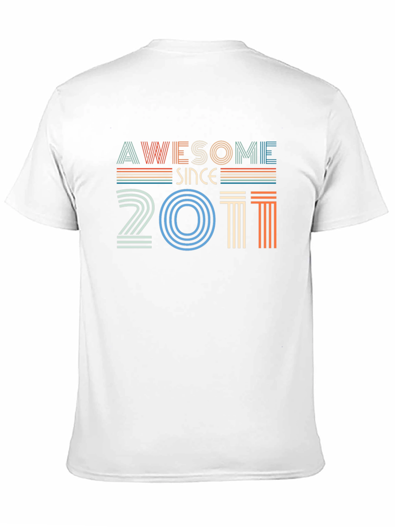 Awesome Since 2011 Graphic T-Shirt