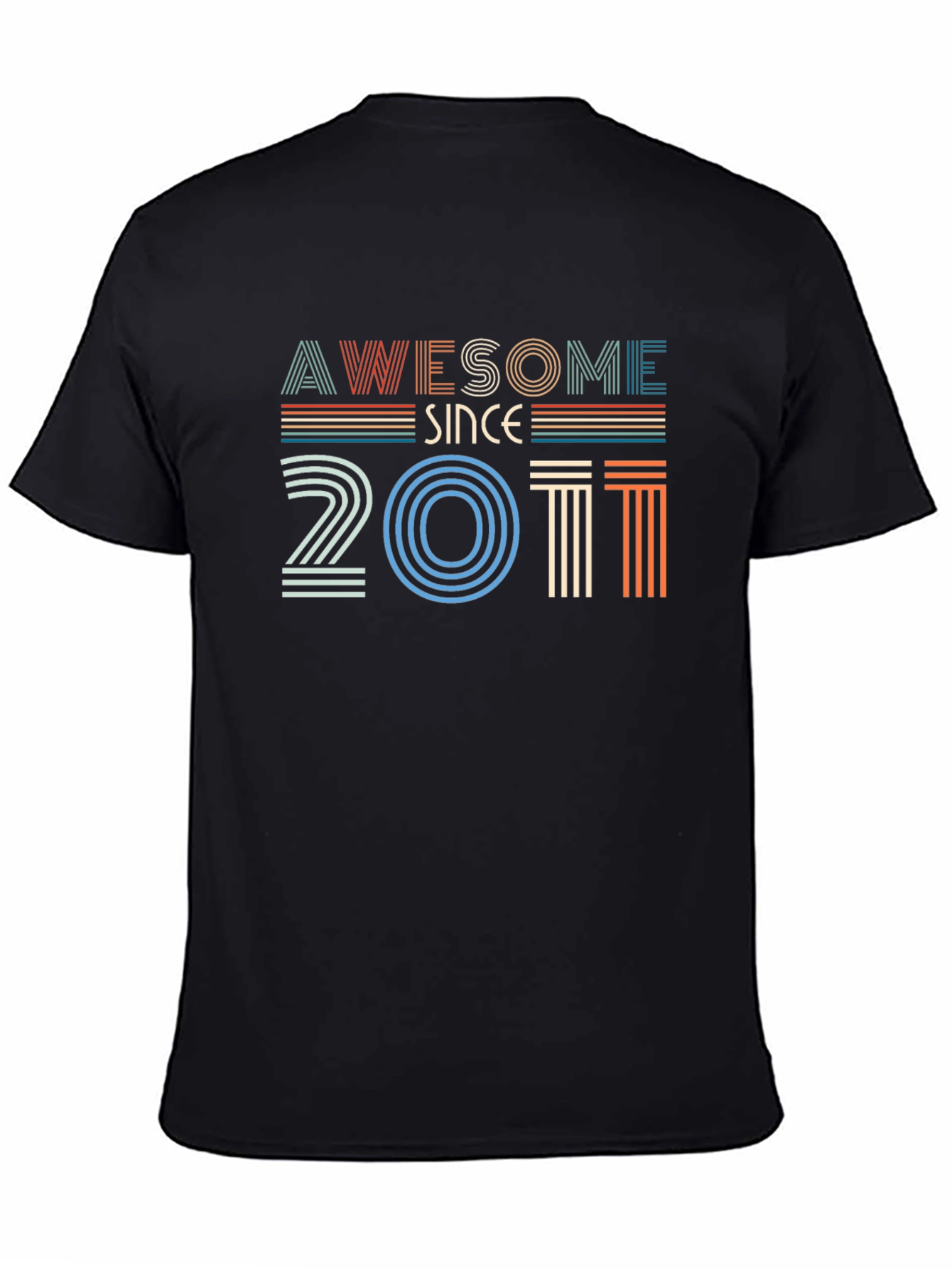 Awesome Since 2011 Graphic T-Shirt