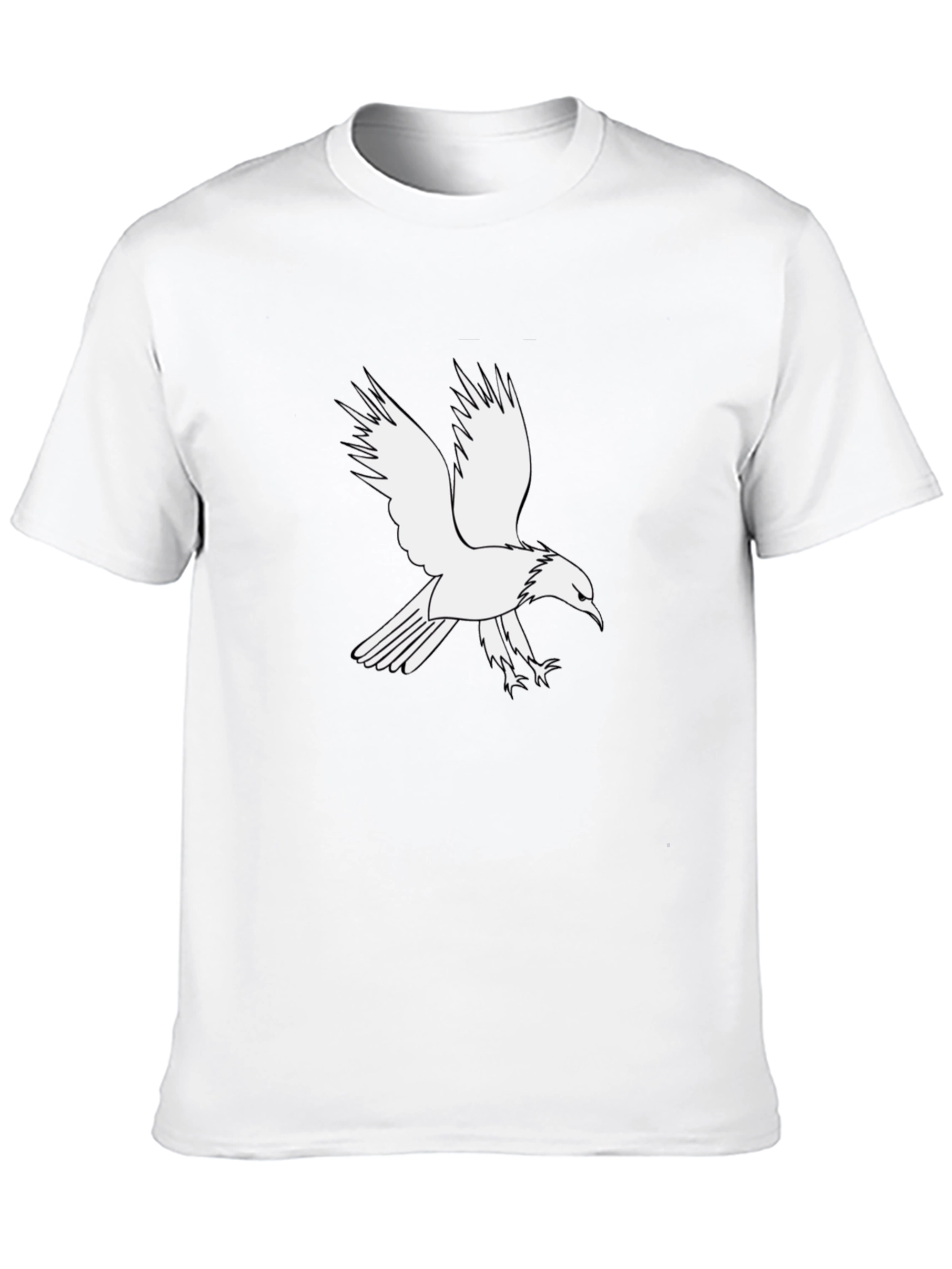 Black Eagle Graphic Tee - Mens Style