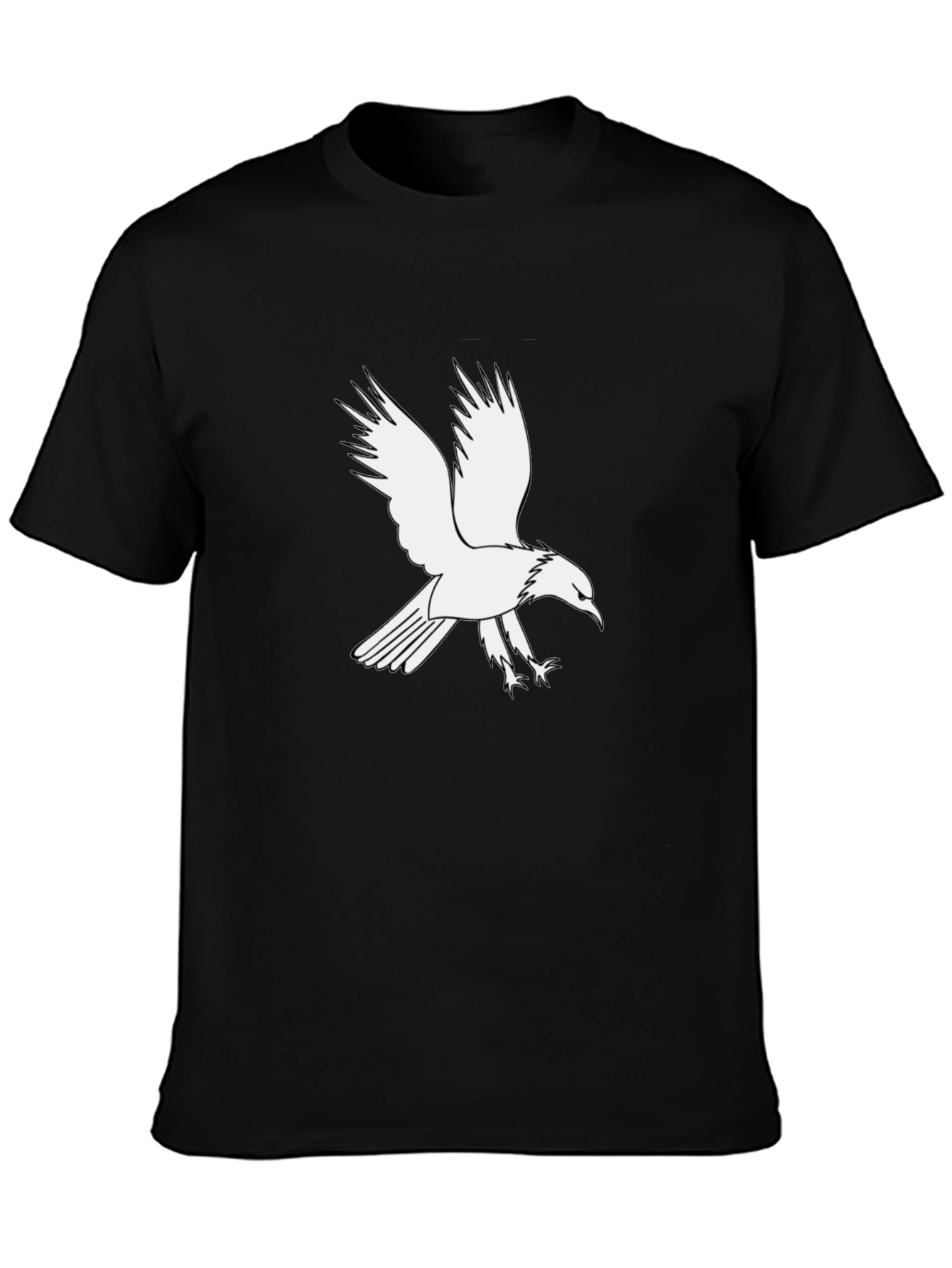 Black Eagle Graphic Tee - Mens Style