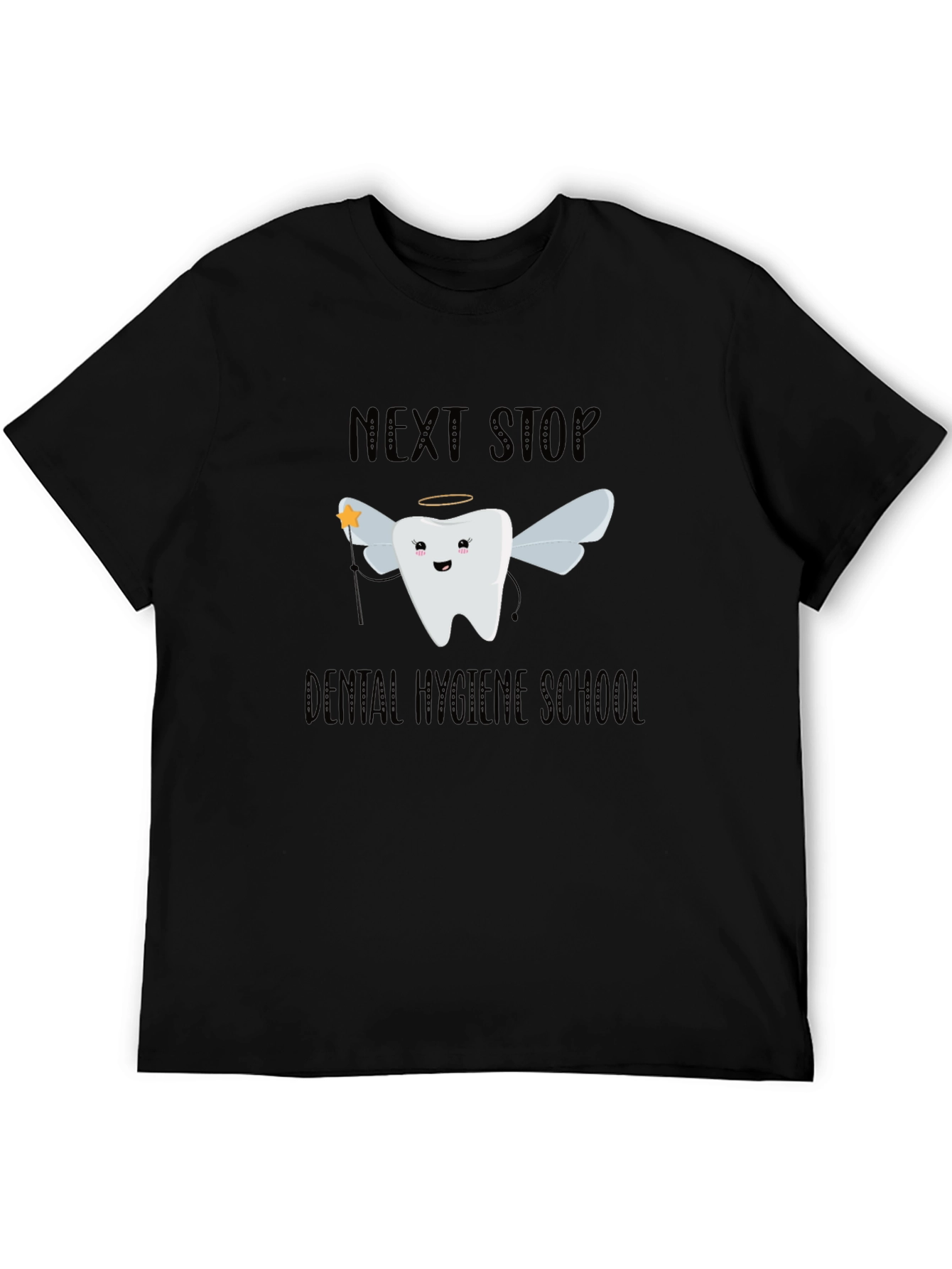 Dental Hygiene School T-Shirt Funny Tooth Fairy Graphic Tee