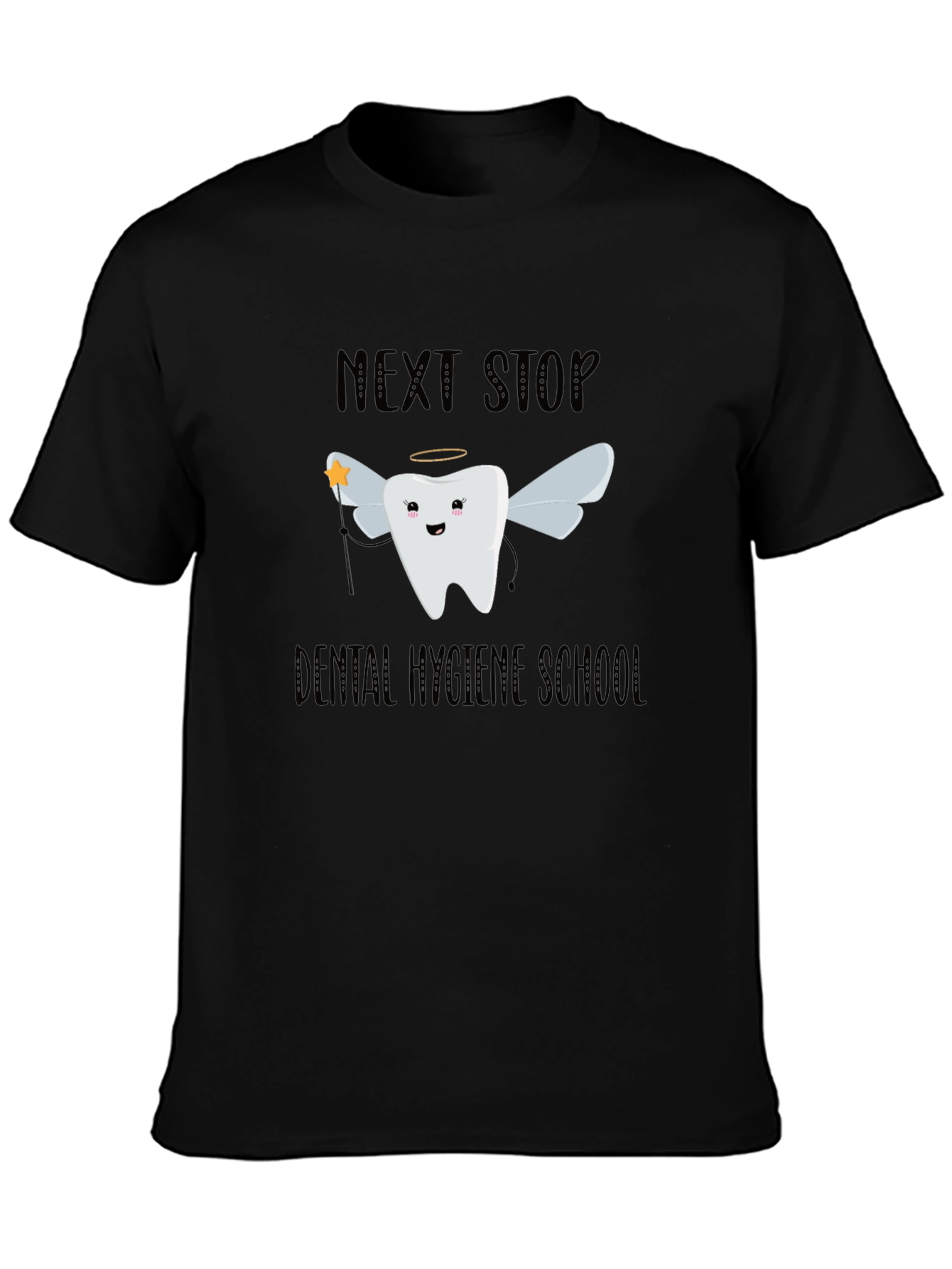 Dental Hygiene School T-Shirt Funny Tooth Fairy Graphic Tee