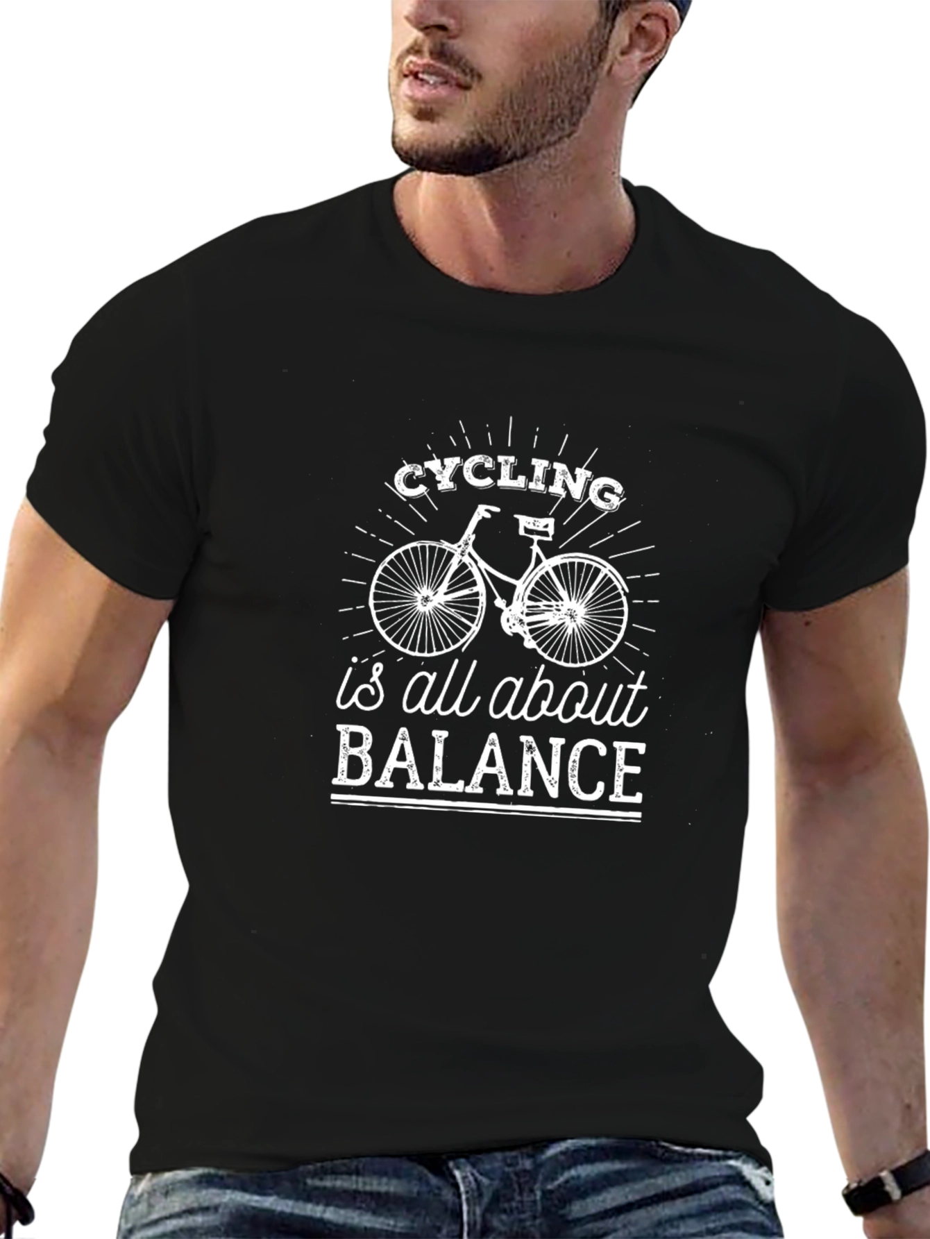 Cycling is All About Balance T-Shirt