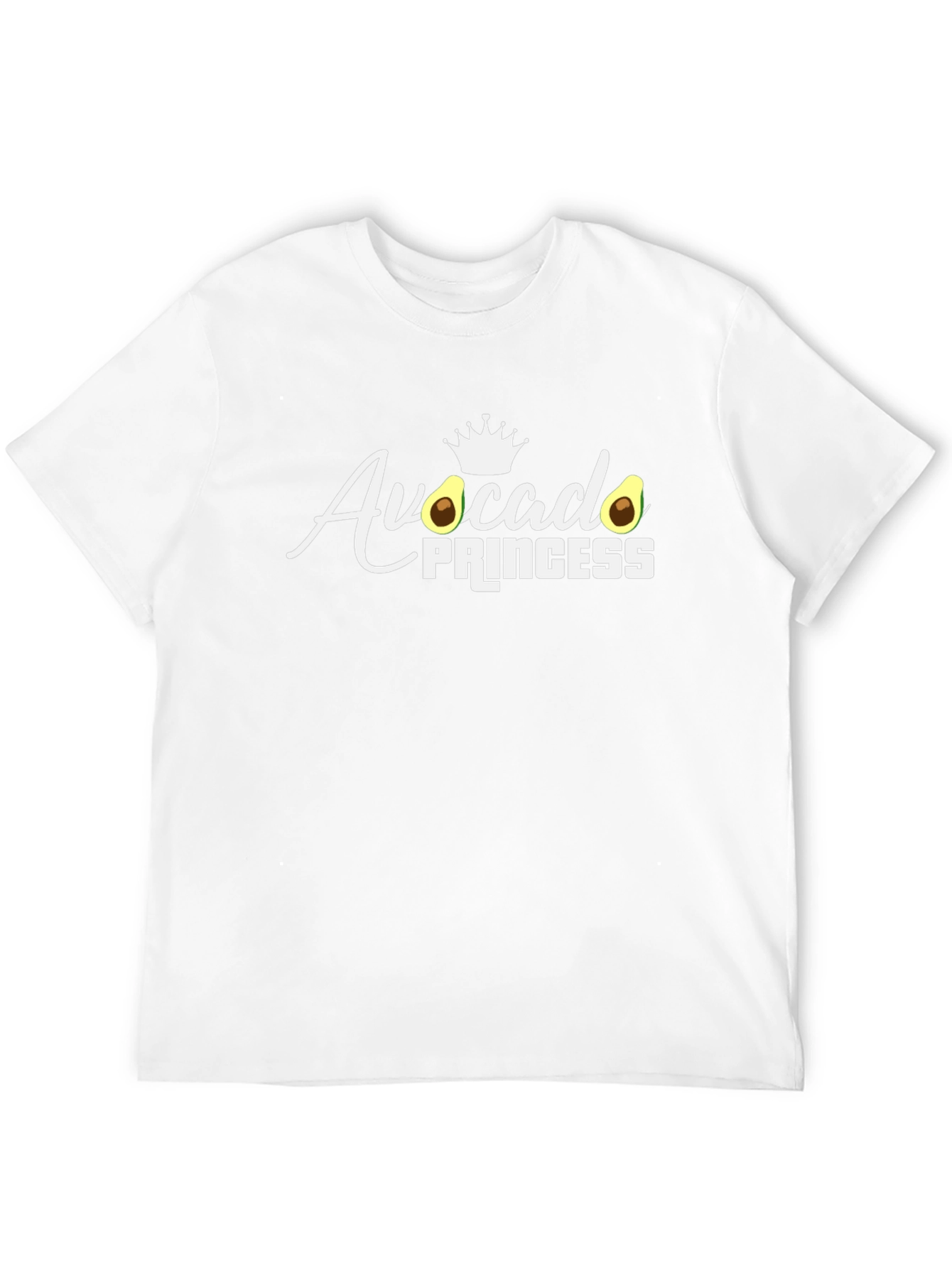 Avocado Princess Graphic T-Shirt