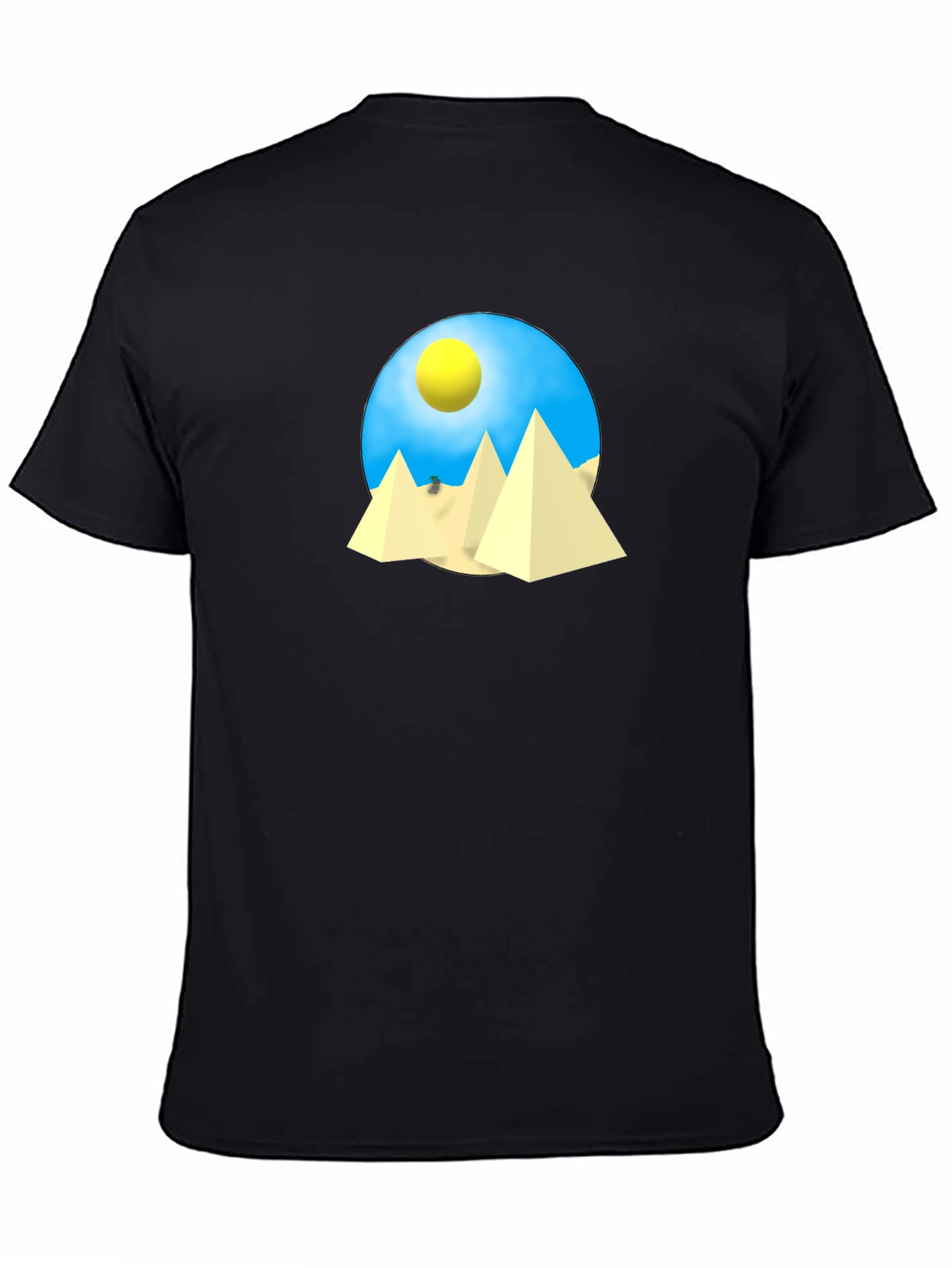 Egyptian Pyramid Graphic T-Shirt