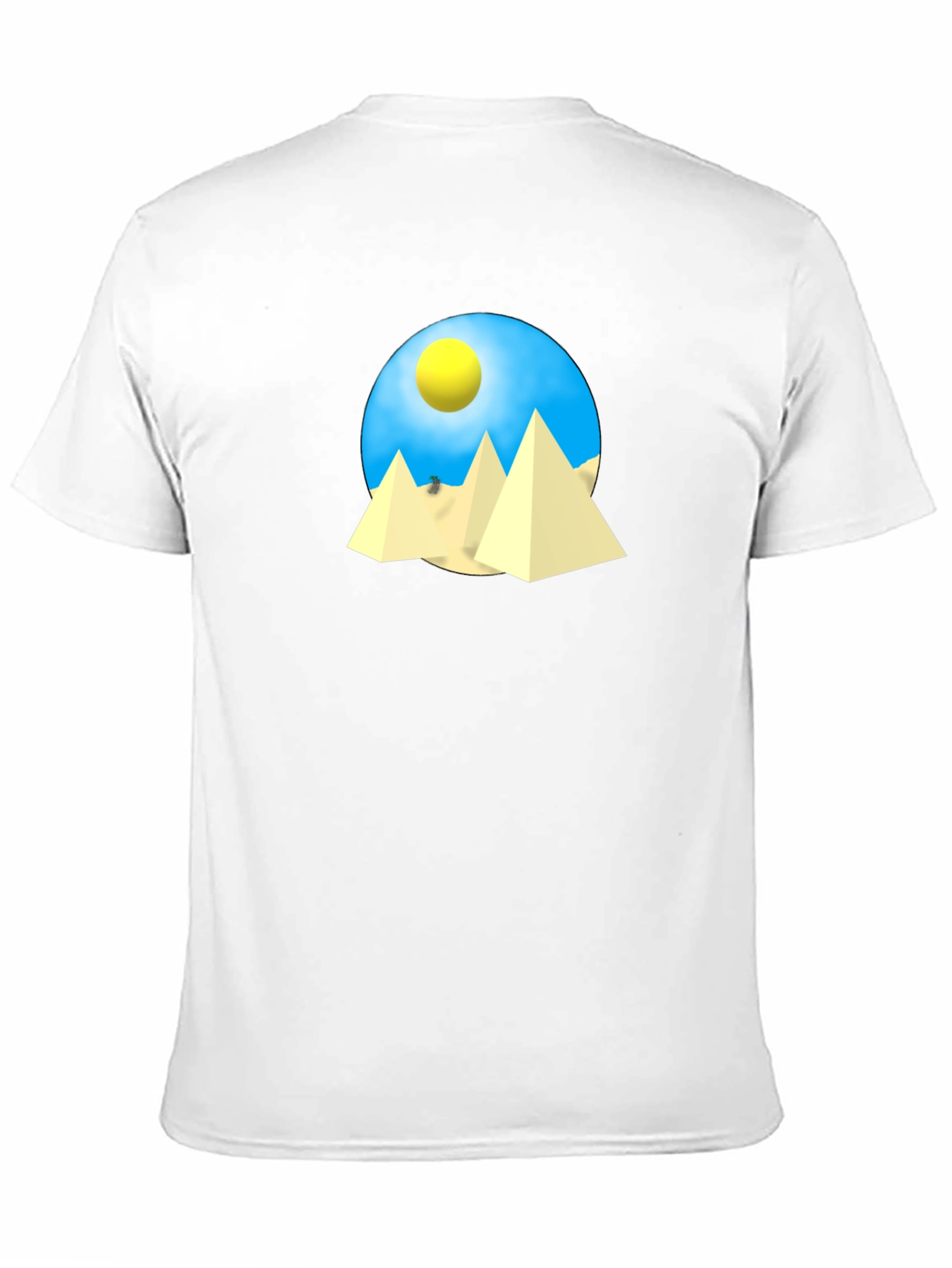 Egyptian Pyramid Graphic T-Shirt