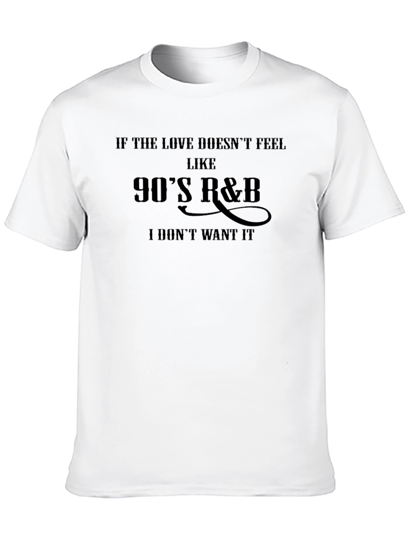 90s R&B Graphic Tee - Music Lovers T-Shirt