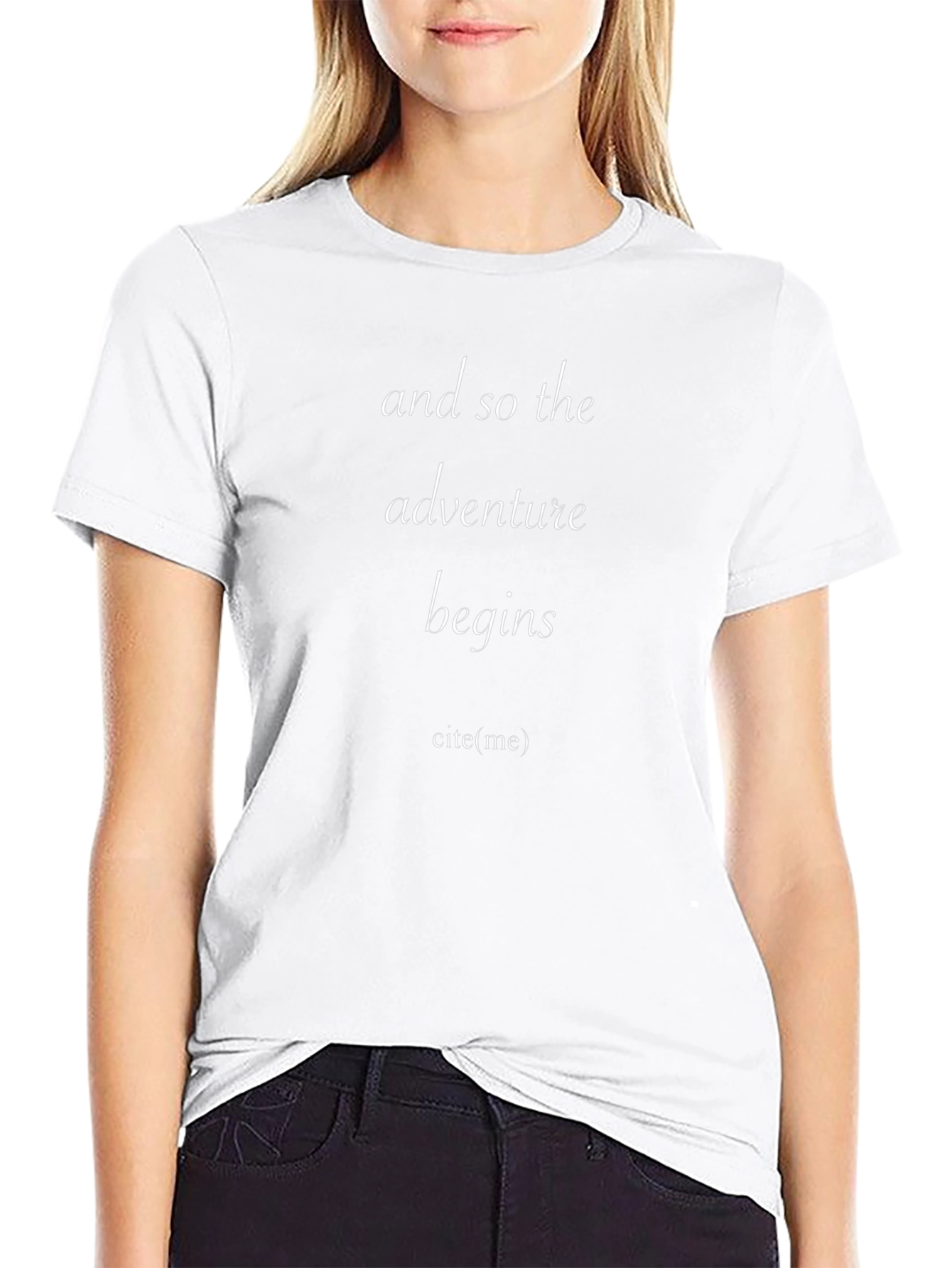 Adventure Begins T-Shirt - Stylish Graphic Tee