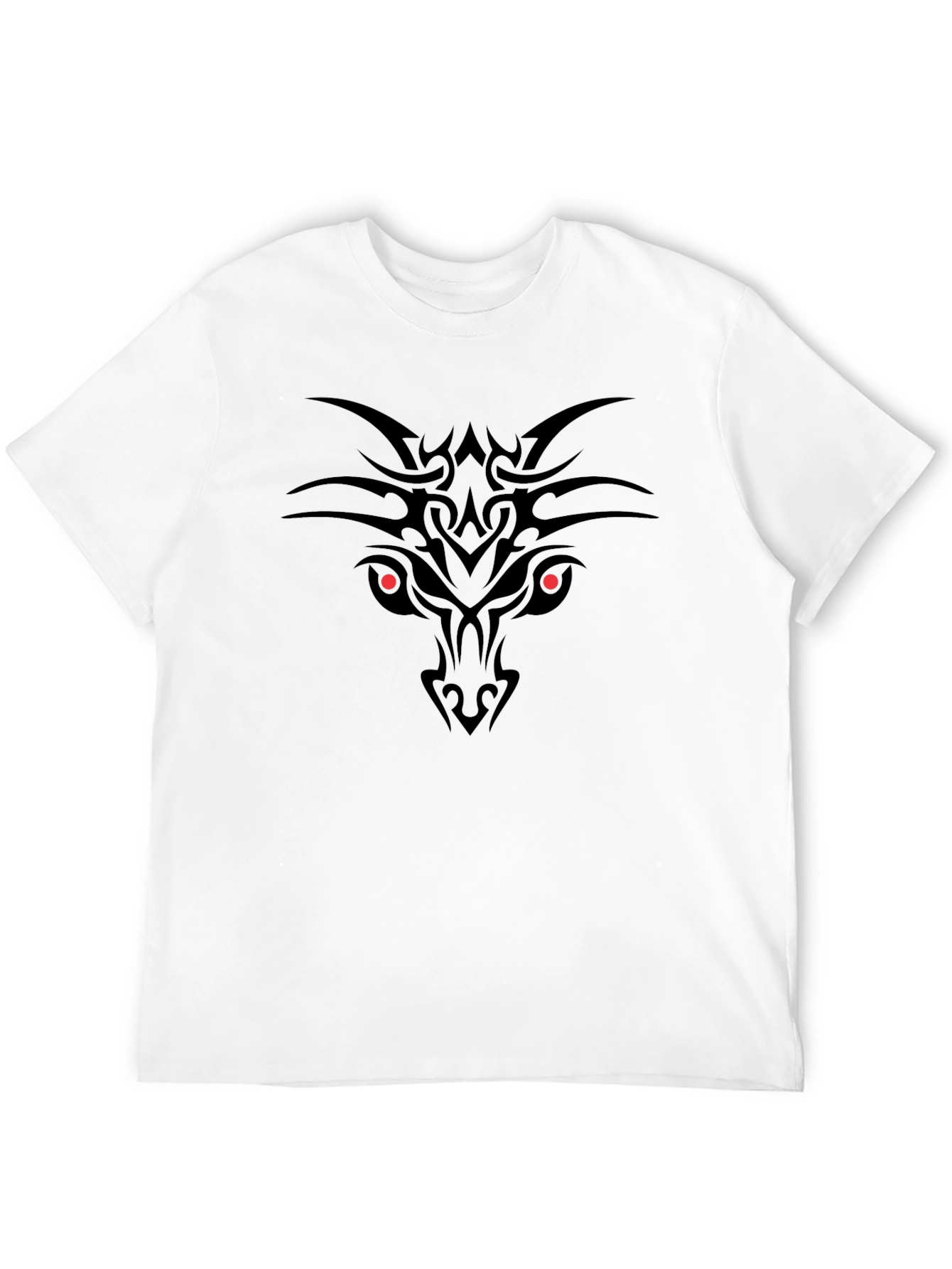 Dragon Eye Tribal Black T-Shirt