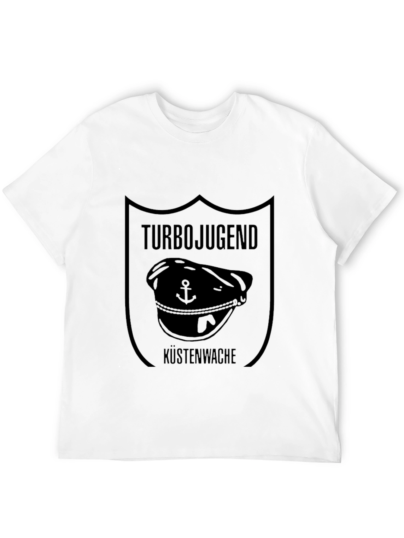 Turbojugend Küstenwache Black T-Shirt