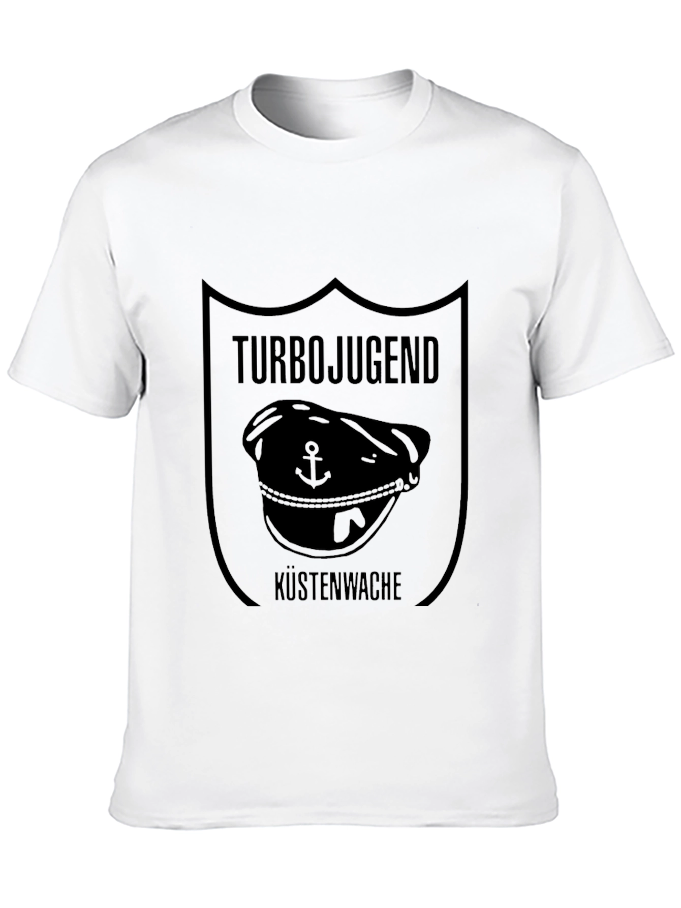 Turbojugend Küstenwache Black T-Shirt
