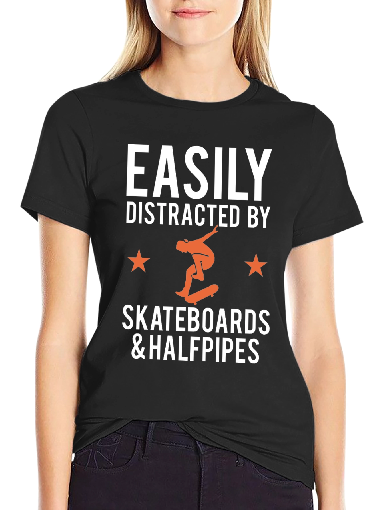 Easily Distracted By Skateboards T-Shirt