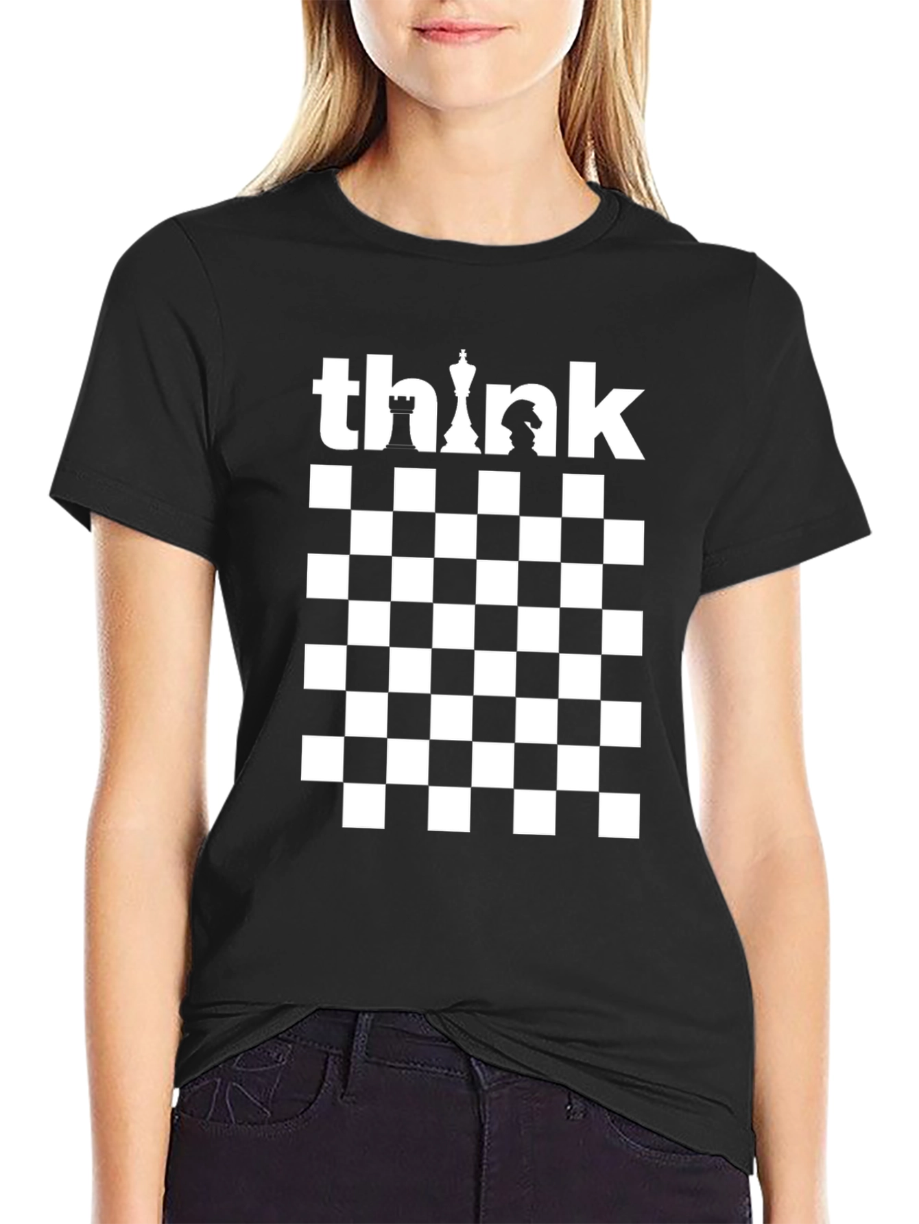 Think Chess T-Shirt - Strategy Game Tee