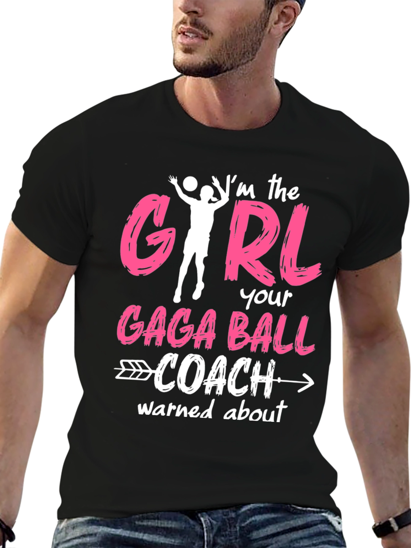 Im the GIRL Gaga Ball Coach T-Shirt