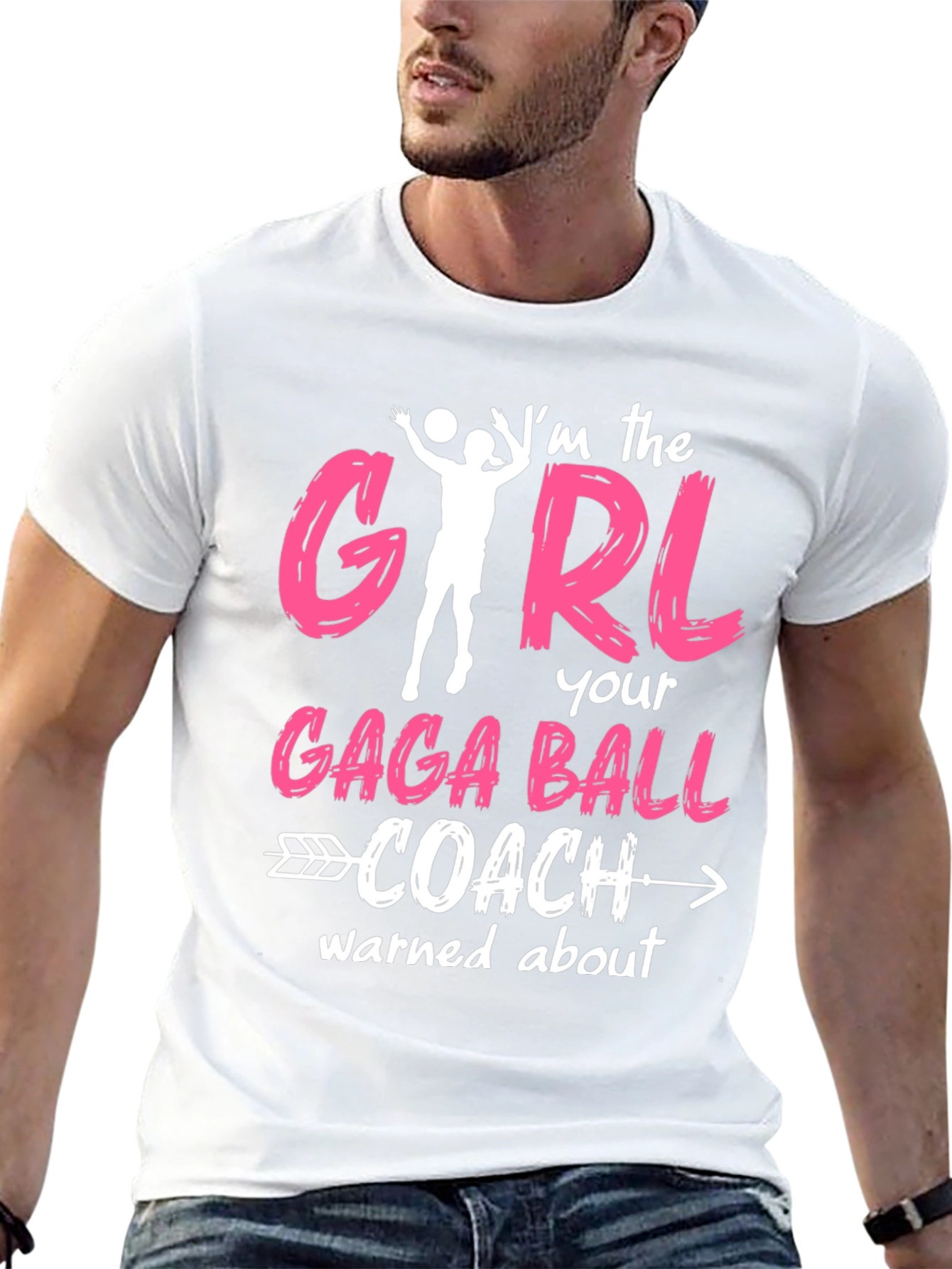 Im the GIRL Gaga Ball Coach T-Shirt