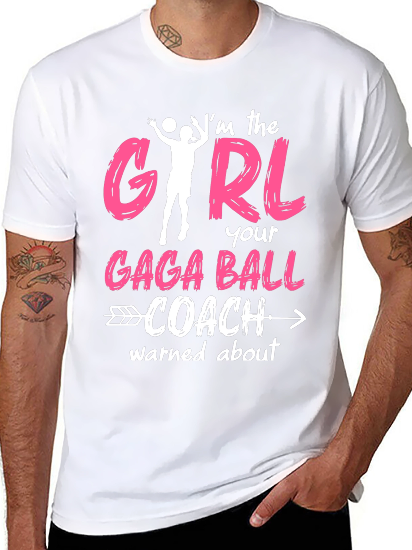 Im the GIRL Gaga Ball Coach T-Shirt