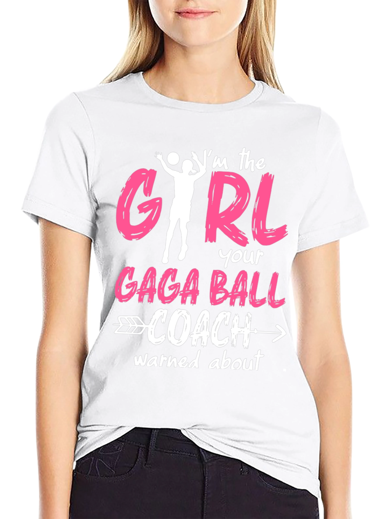 Im the GIRL Gaga Ball Coach T-Shirt