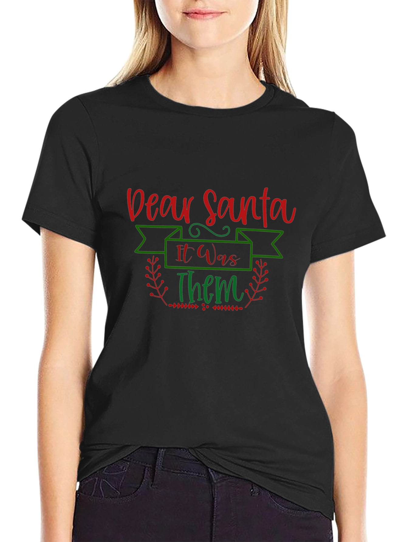 Dear Santa It Was Them Christmas T-Shirt
