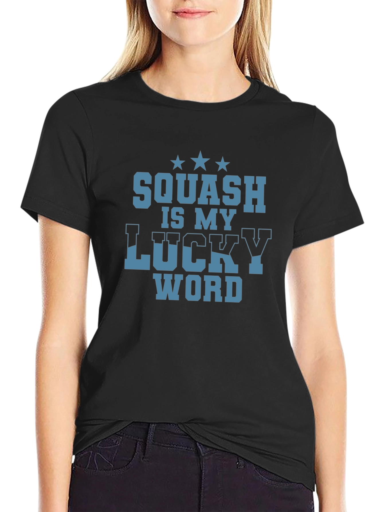 Squash is My Lucky Word T-Shirt