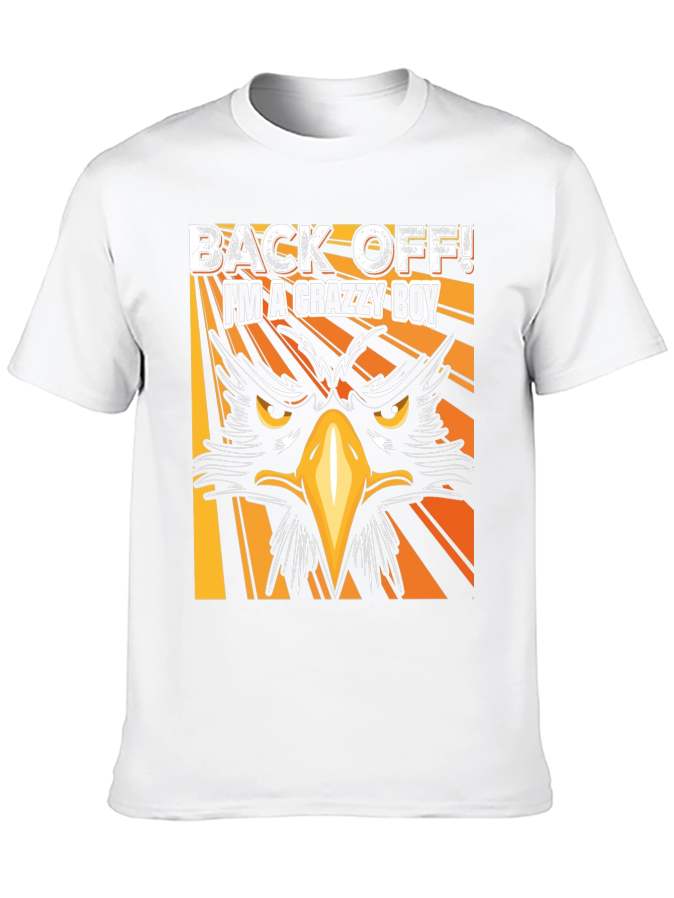 Crazy Boy Graphic T-Shirt - Black Tee