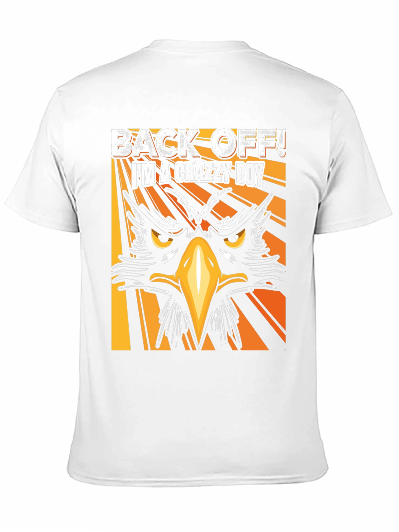 Crazy Boy Graphic T-Shirt - Black Tee
