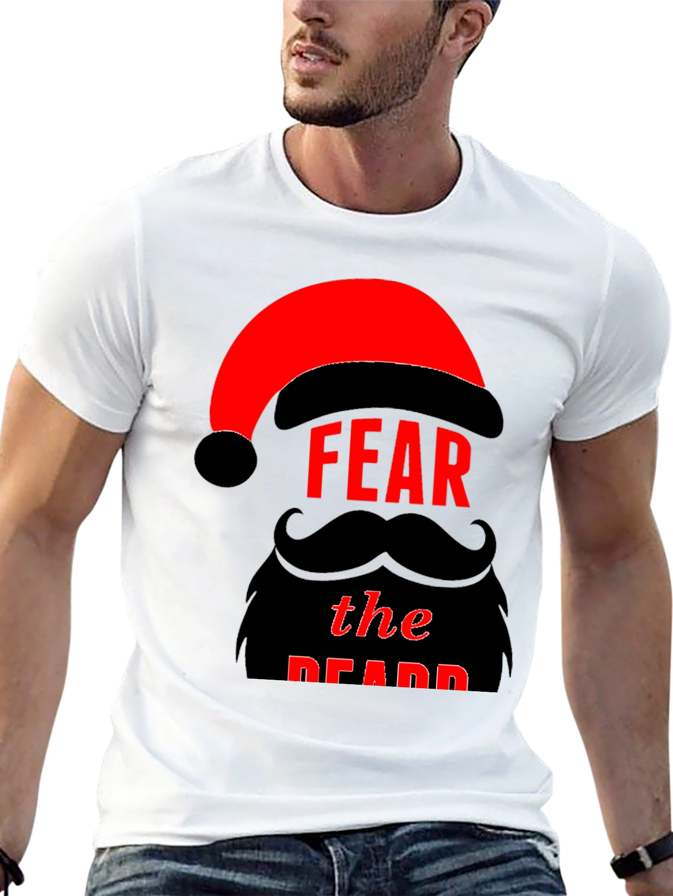 Fear the Beard Christmas T-Shirt