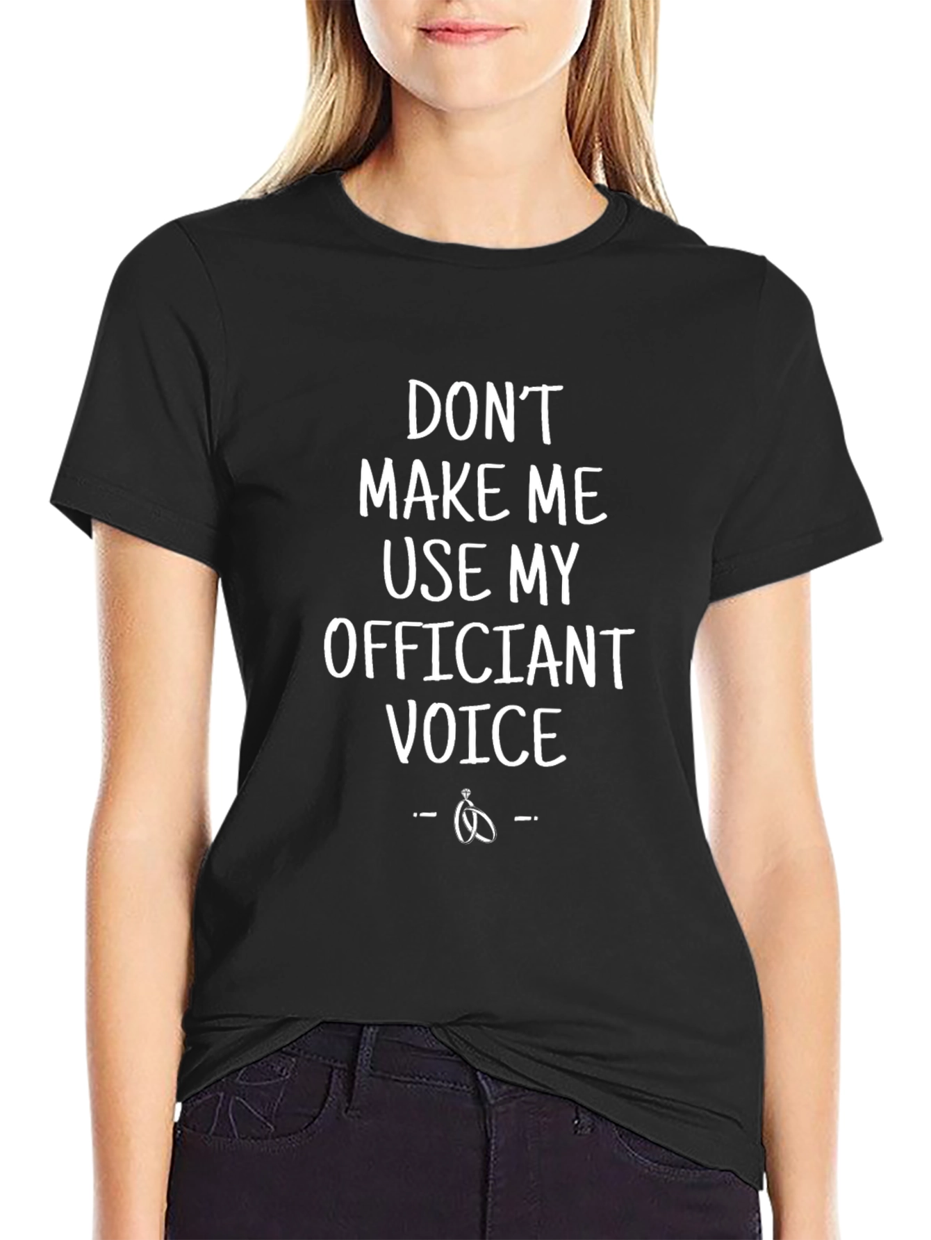 Officiant Voice Graphic Tee - Funny Humor T-Shirt