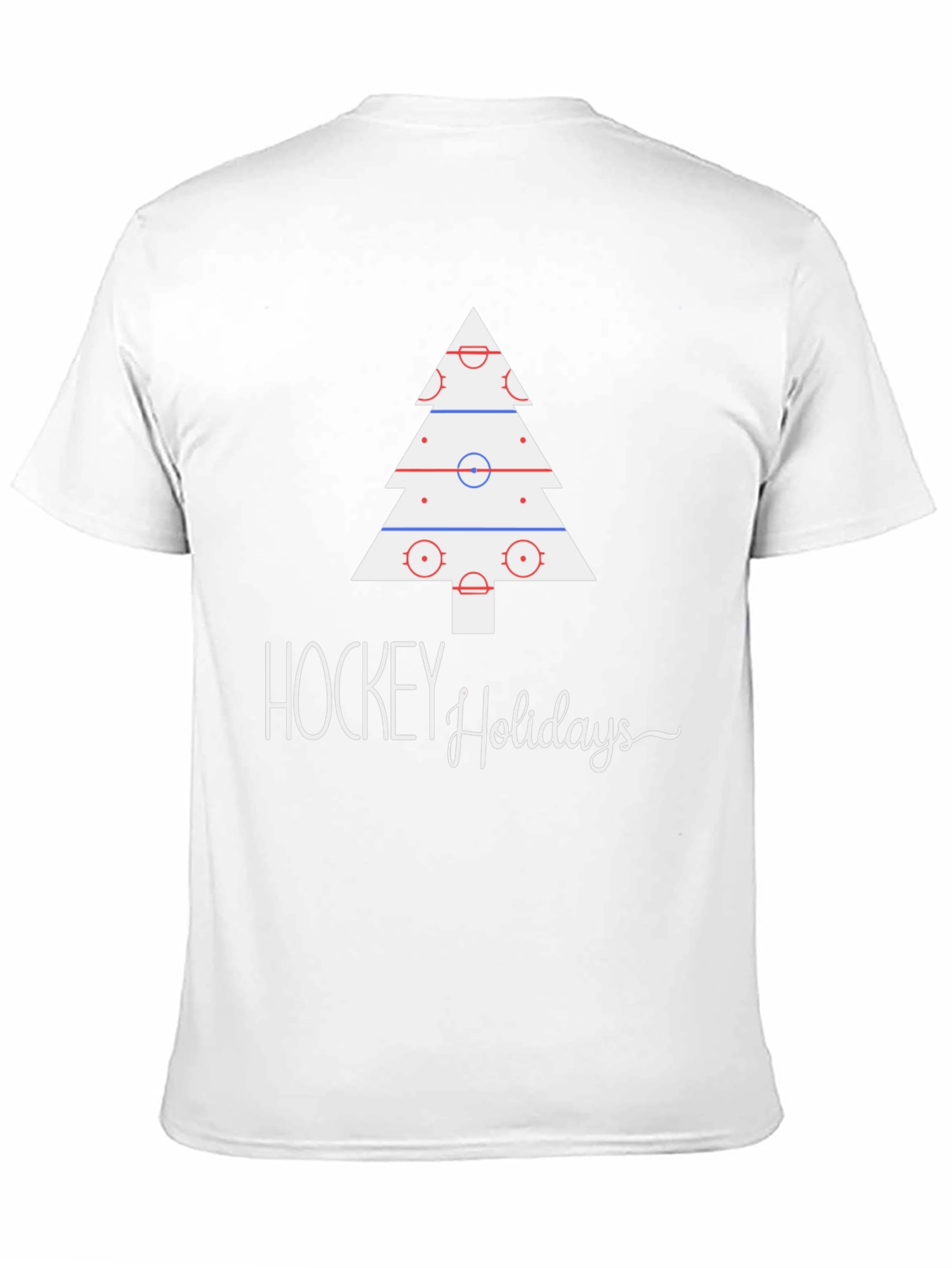 Hockey Holidays Tee - Festive Hockey Christmas T-Shirt