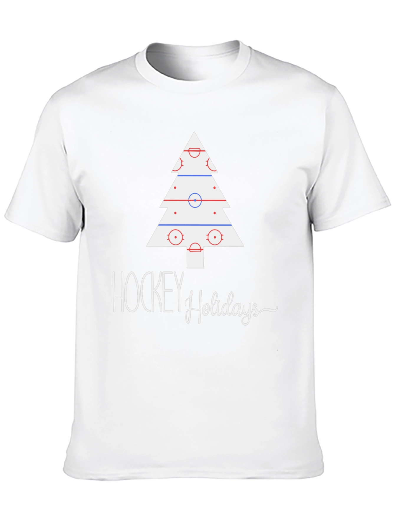 Hockey Holidays Tee - Festive Hockey Christmas T-Shirt