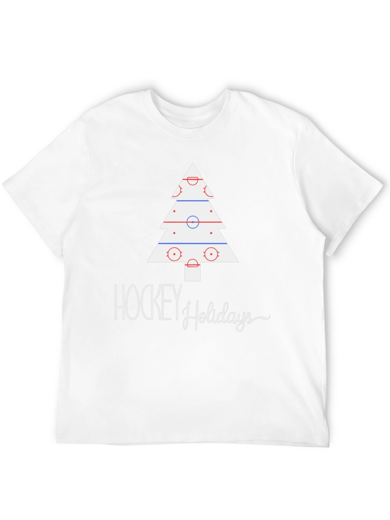 Hockey Holidays Tee - Festive Hockey Christmas T-Shirt