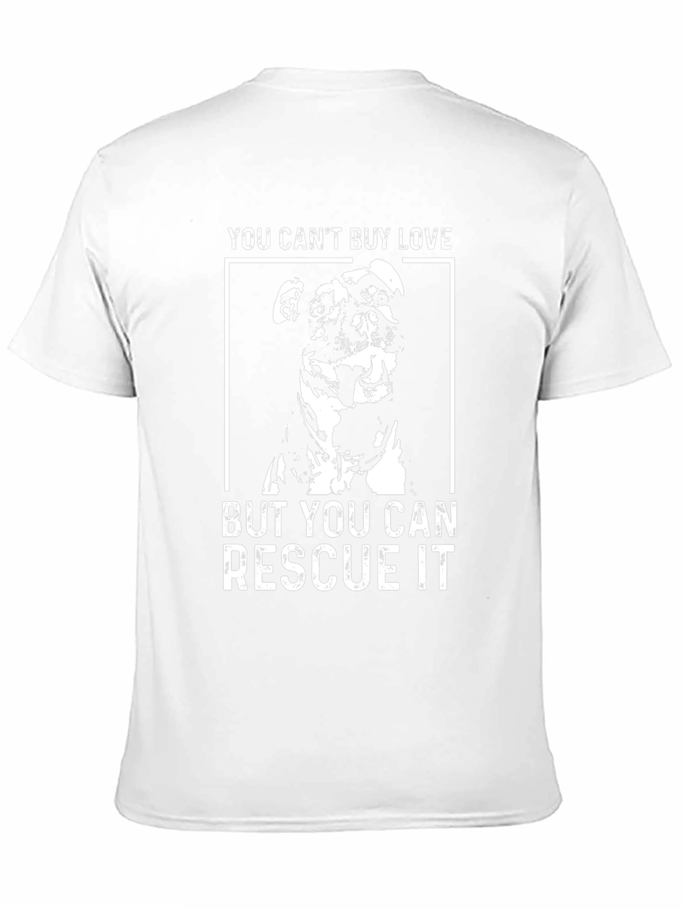 Rescue Dog Tee: You Cant Buy Love T-Shirt