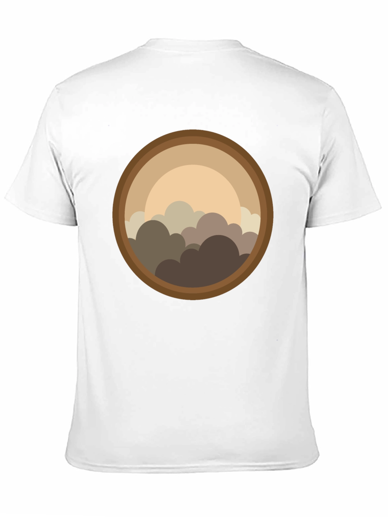 Retro Graphic T-Shirt - Cloudscape Design