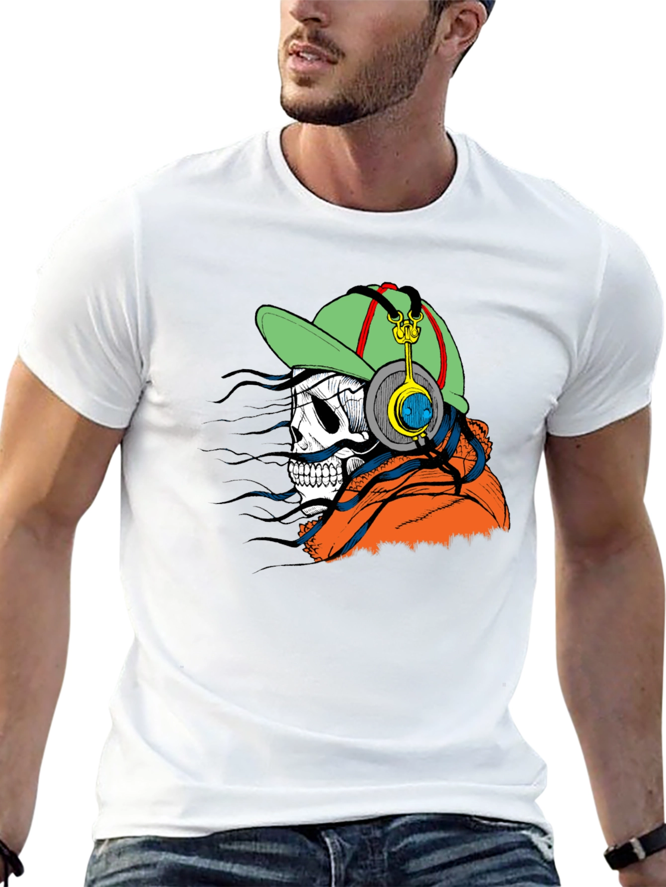 Skull Graphic Tee: Urban Style
