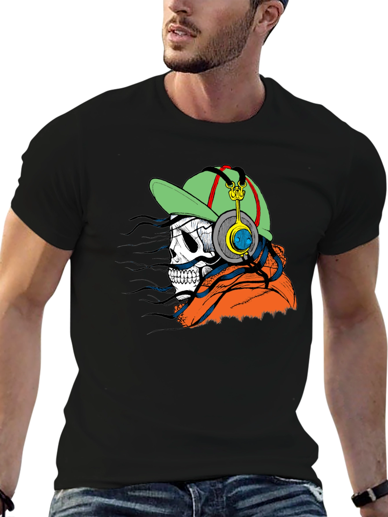 Skull Graphic Tee: Urban Style