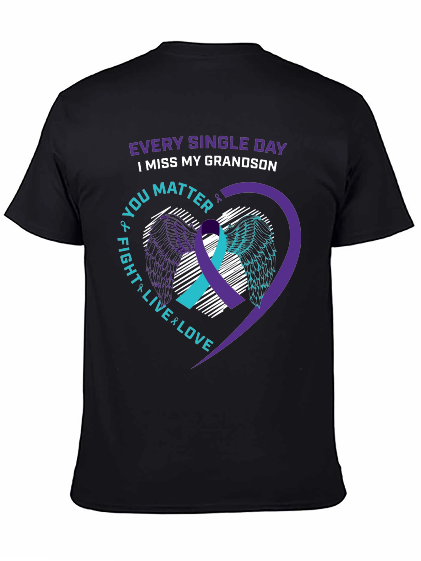 Grandson Remembrance T-Shirt - Every Single Day Miss You
