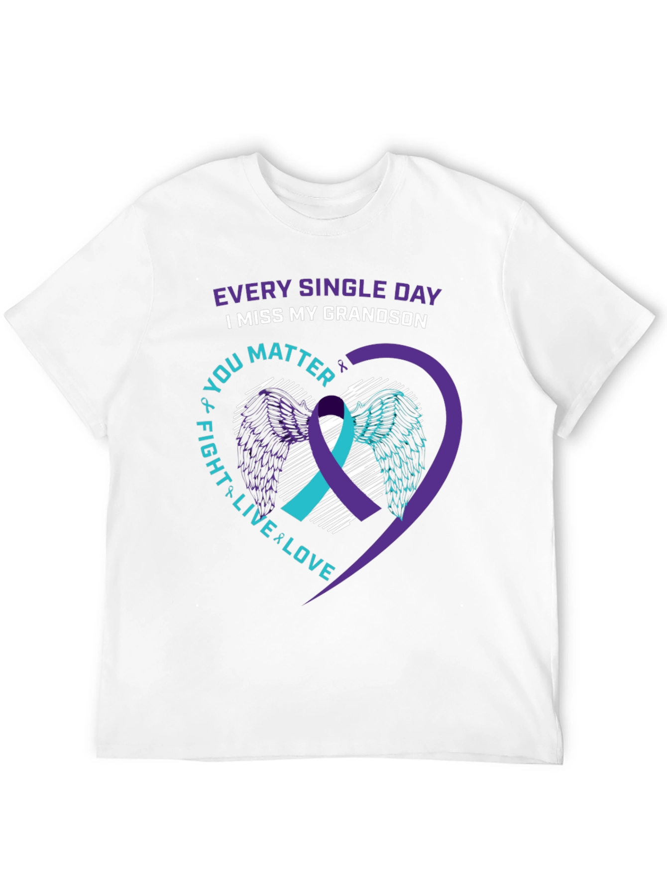 Grandson Remembrance T-Shirt - Every Single Day Miss You