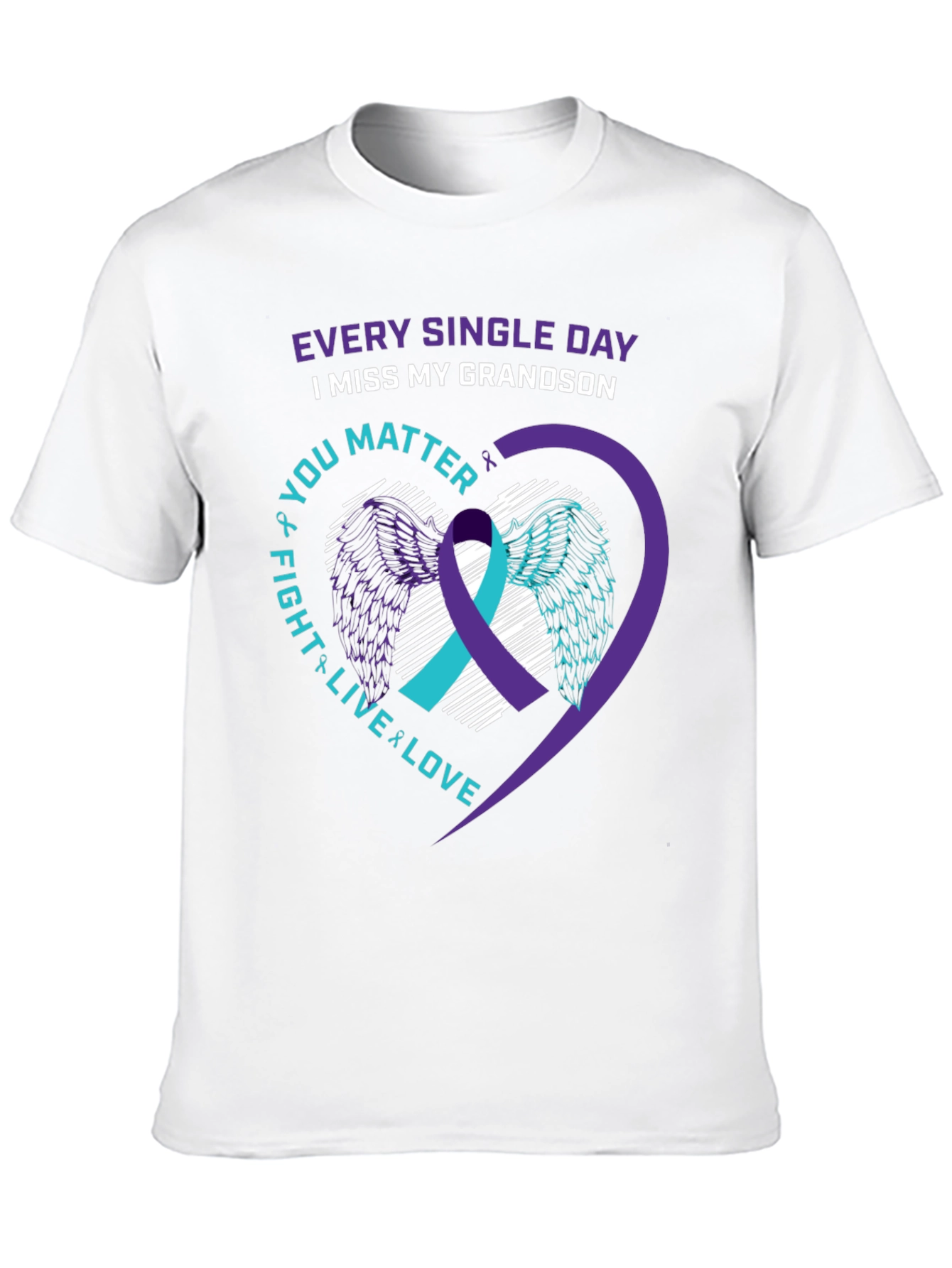 Grandson Remembrance T-Shirt - Every Single Day Miss You