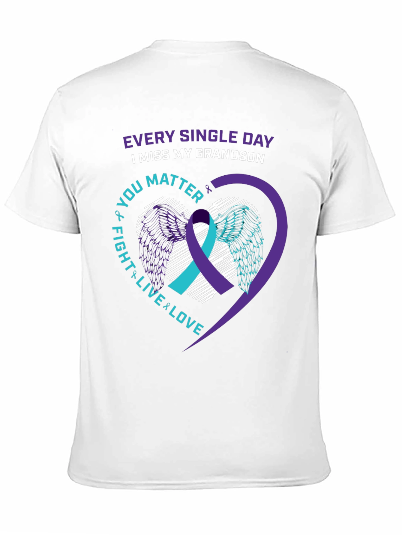 Grandson Remembrance T-Shirt - Every Single Day Miss You