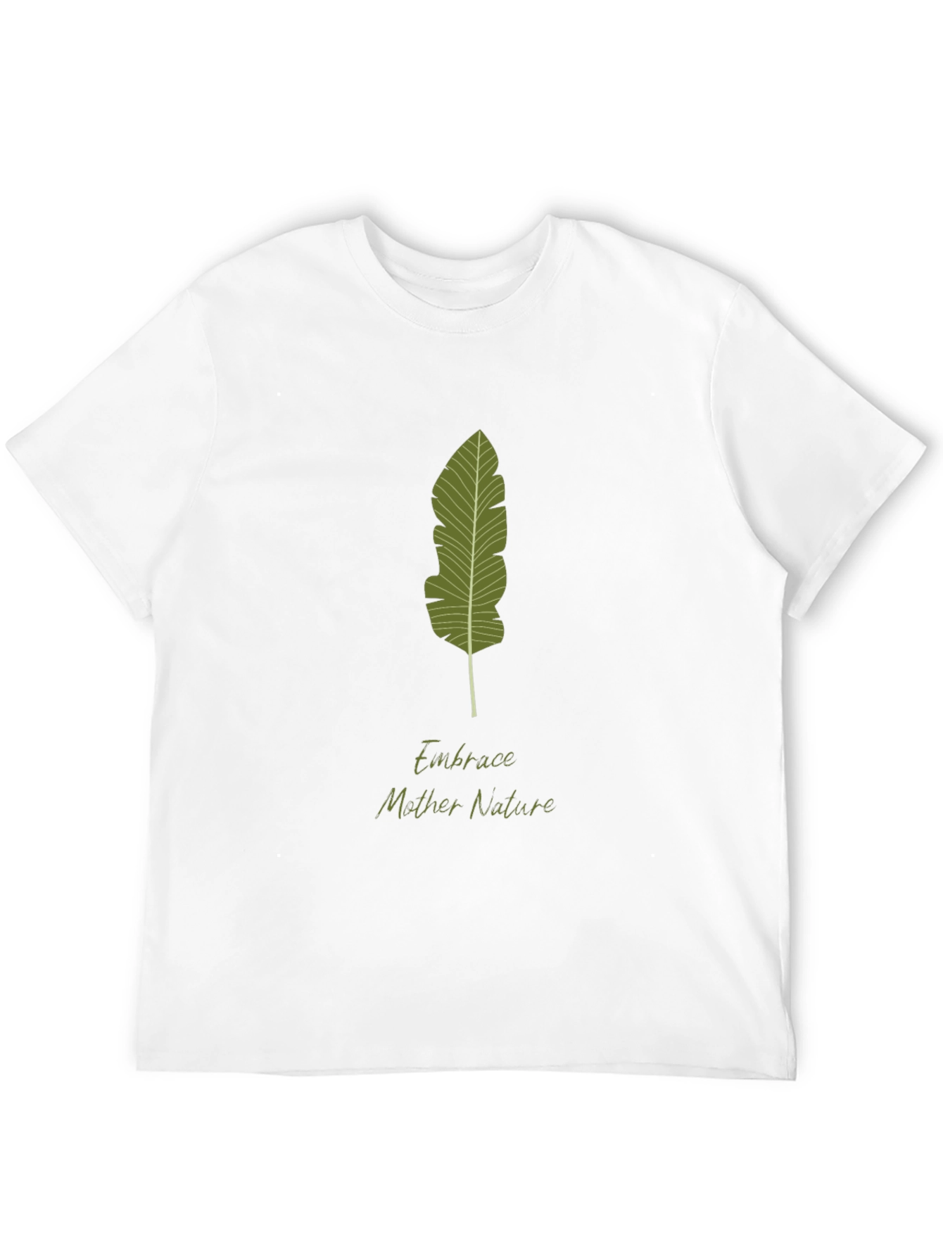 Embrace Nature Black T-Shirt