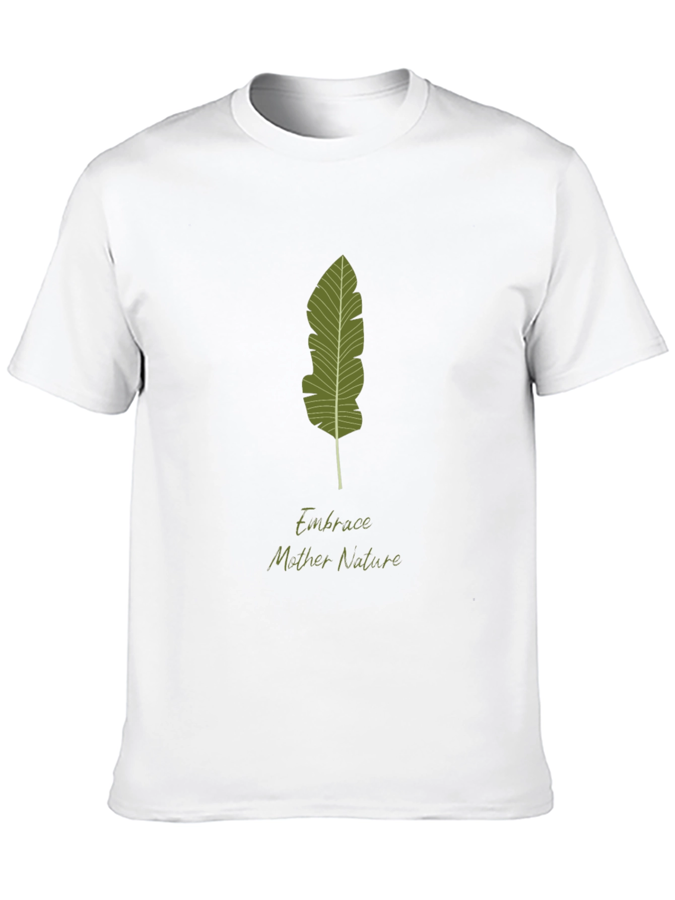Embrace Nature Black T-Shirt